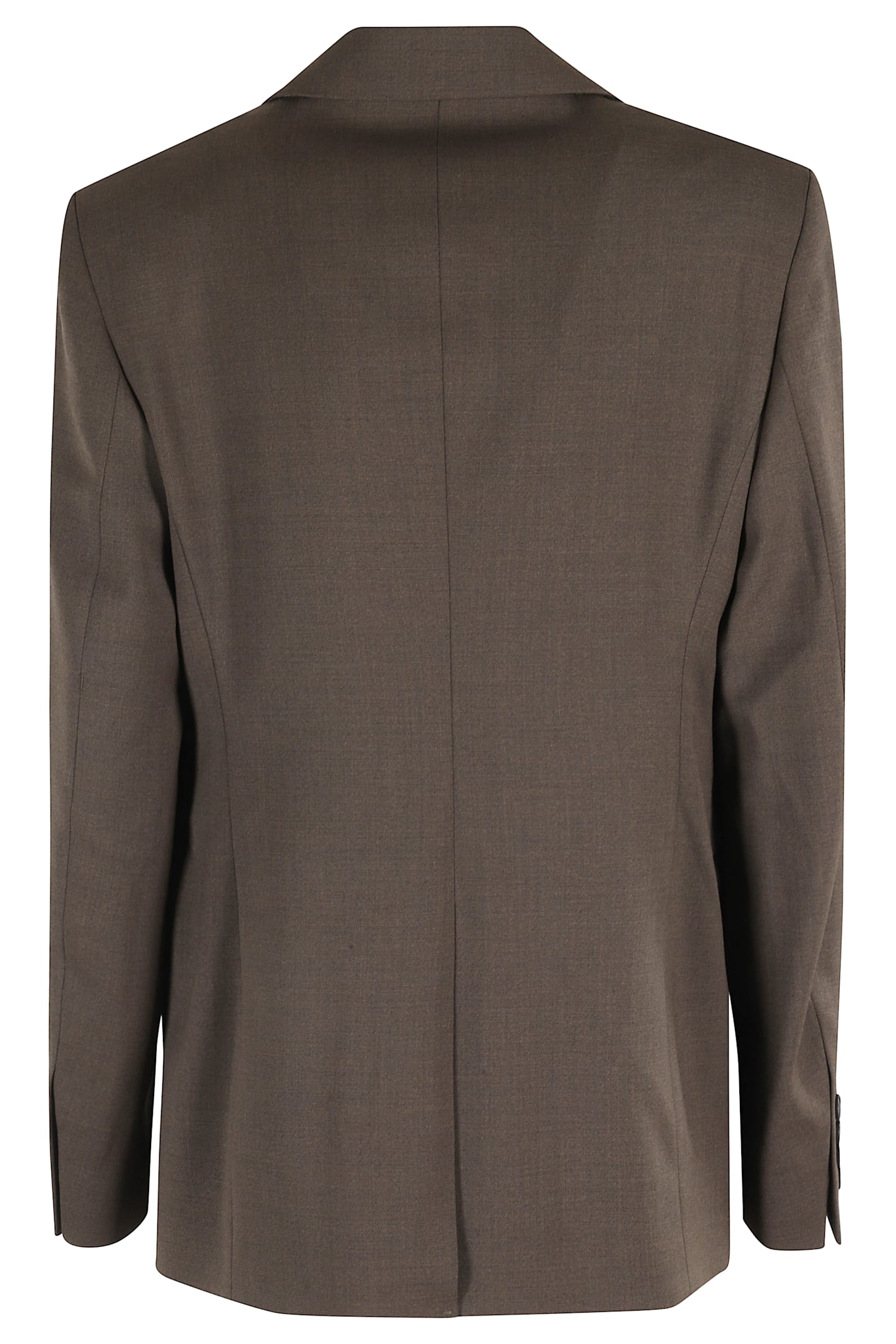 Filippa K Notched-lapel Wool Blazer In Brown