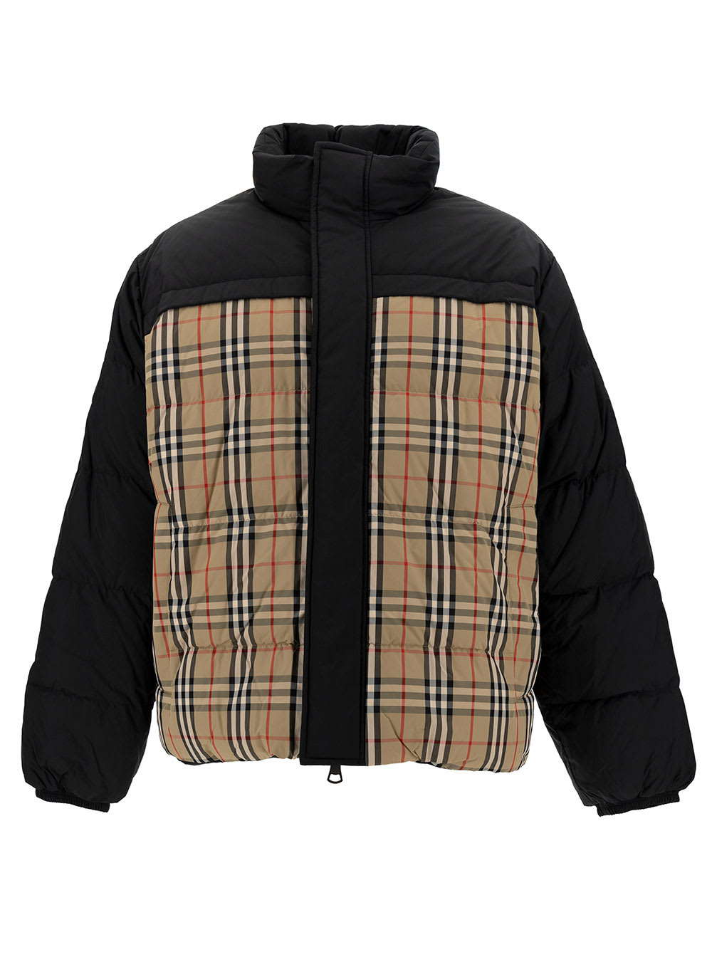 Burberry Men's Check Motif Jacket