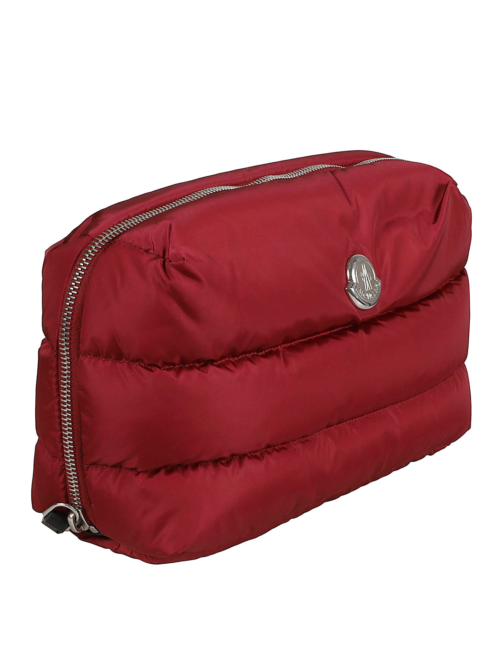 Moncler Caradoc Quilted Beauty Case In Red