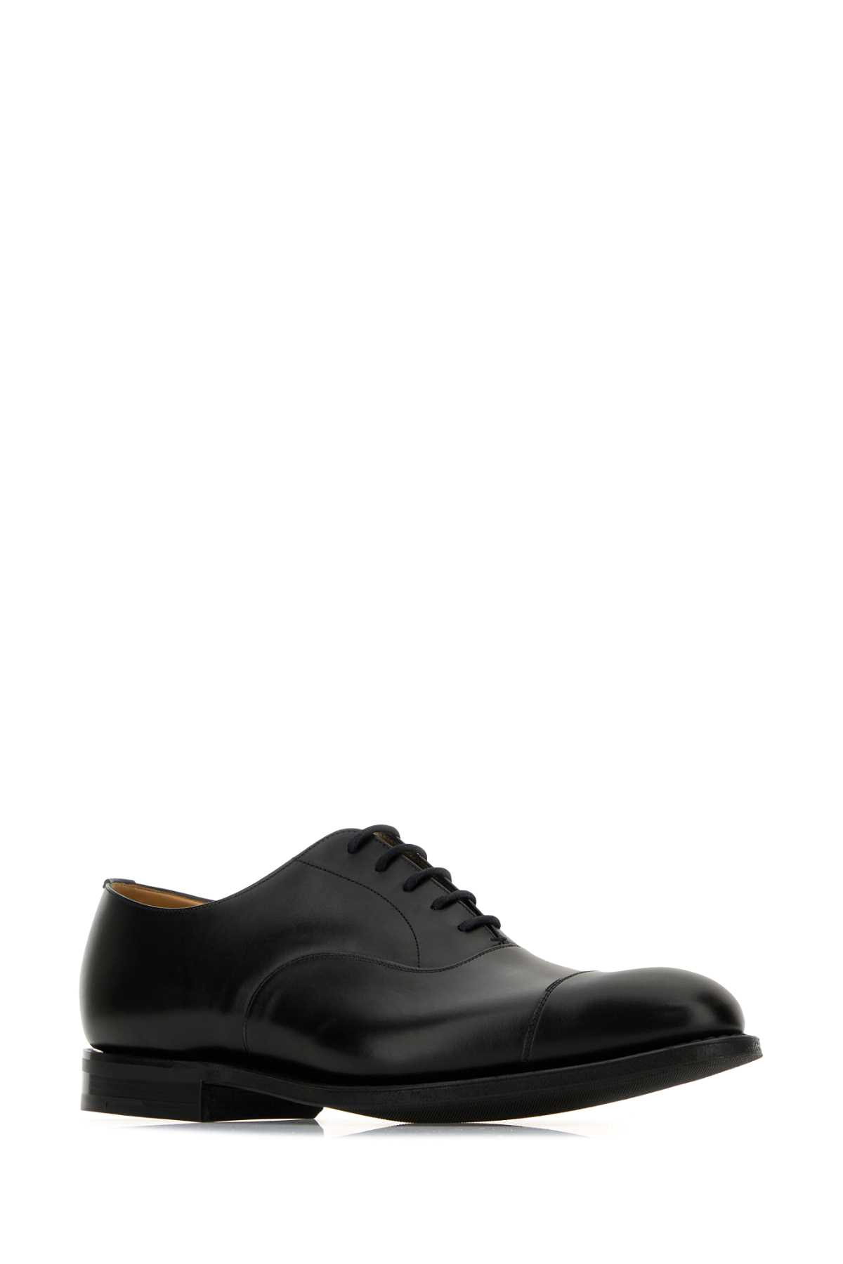 Shop Church's Black Leather Consul R 2.0 Lace-up Shoes