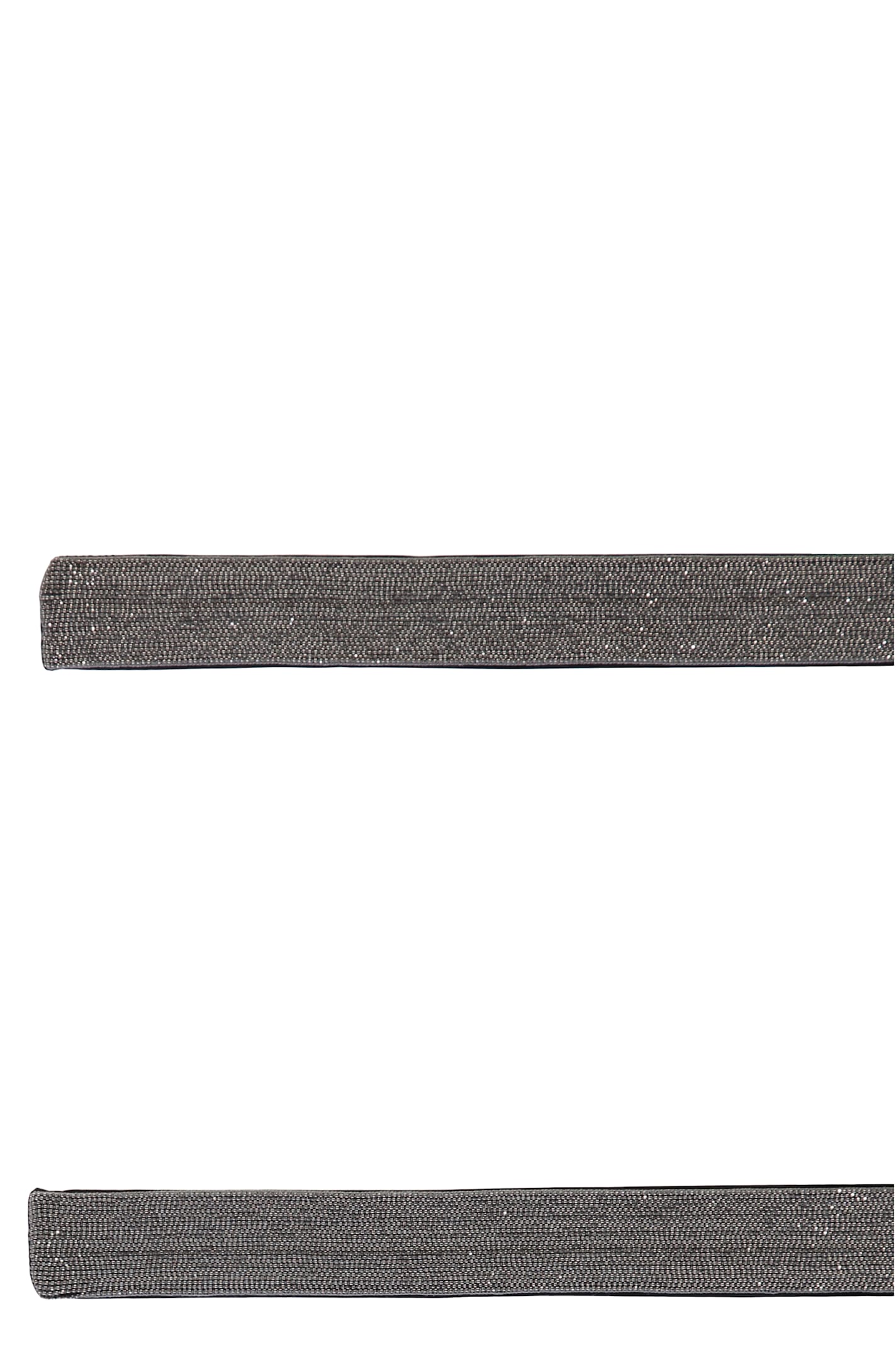 Fabiana Filippi Fabric Belt In Black