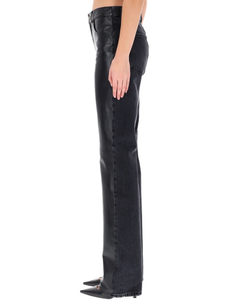 Haikure "bethany" Leather Pants In Black