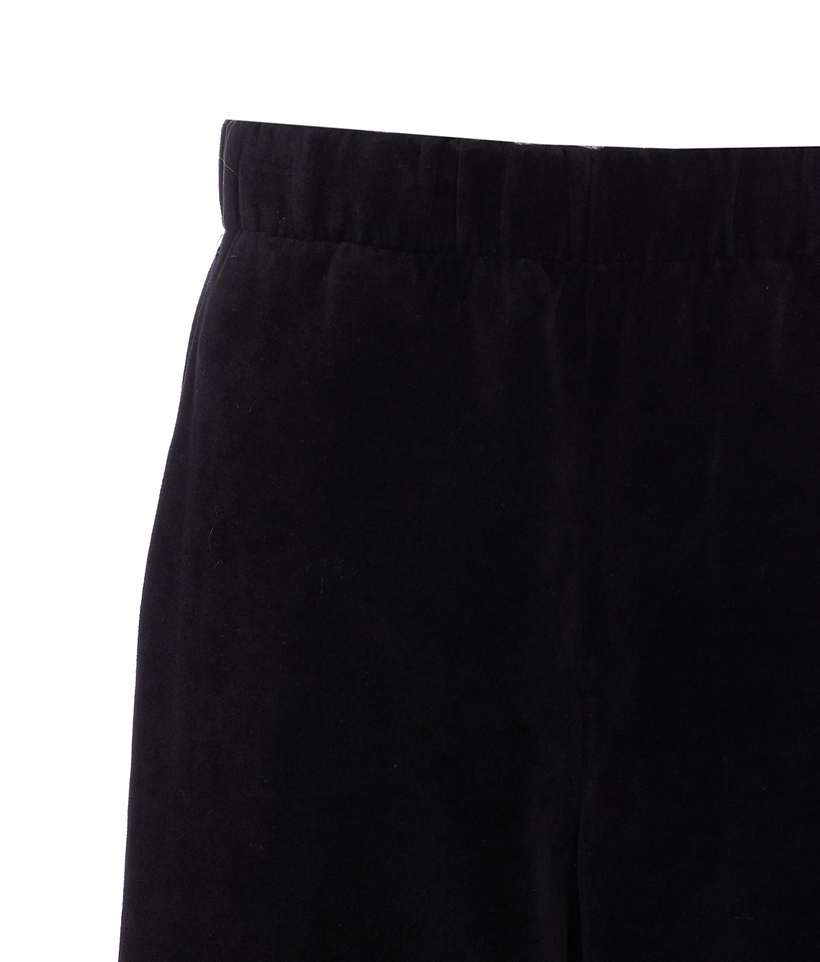 Golden Goose Cotton Wide-leg Trousers In Black