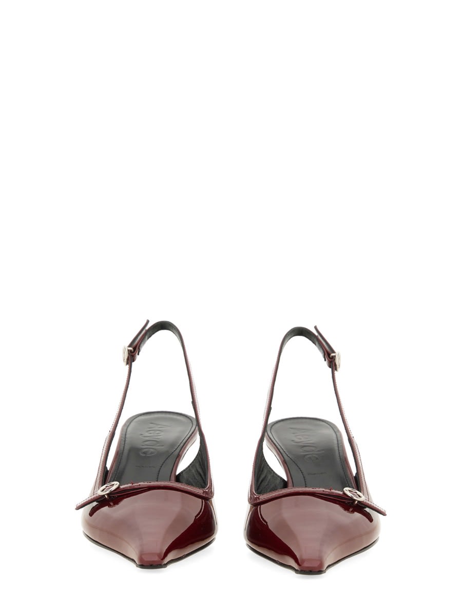 Shop Aeyde Slingback Saba In Red