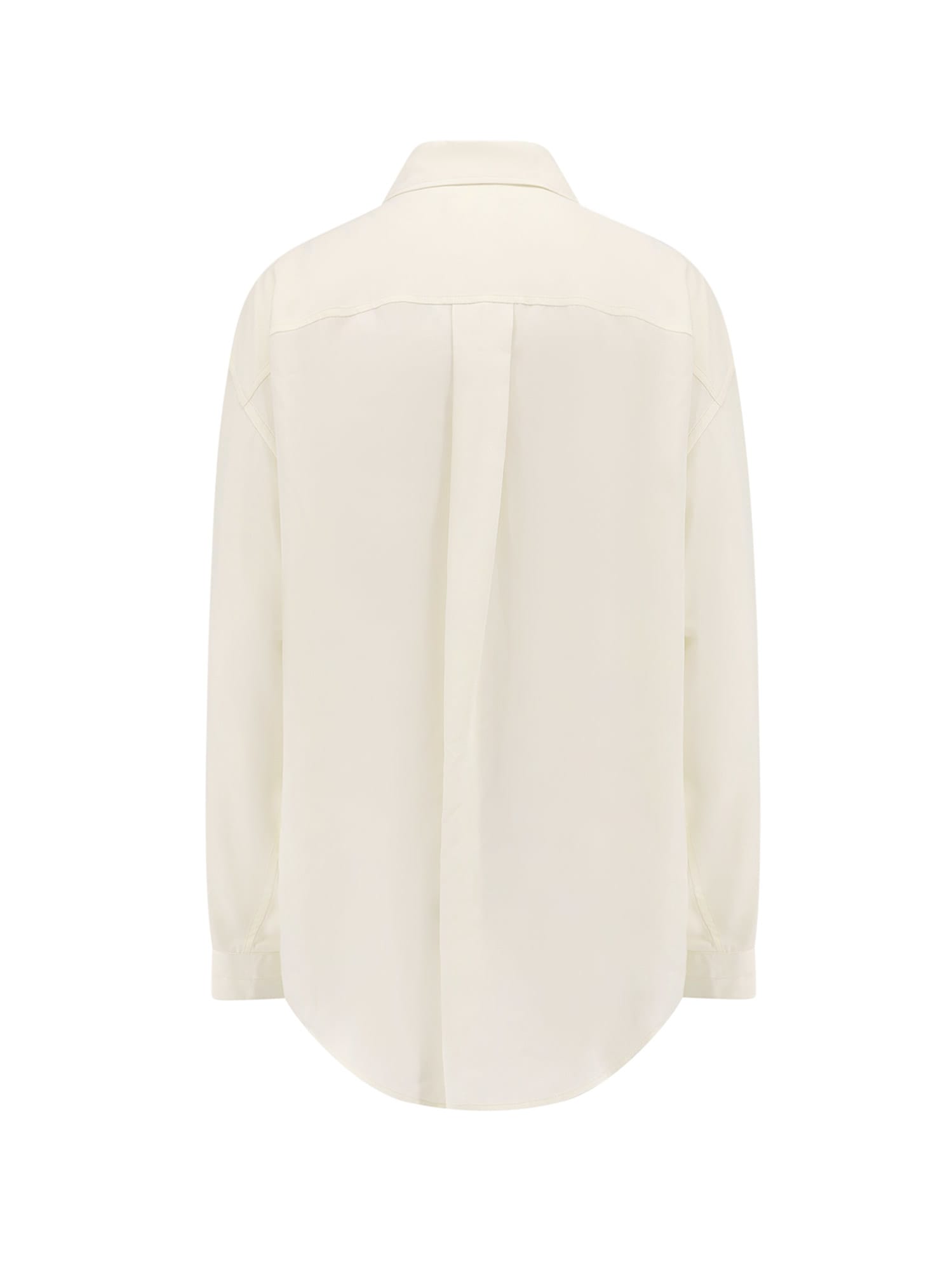 Shop Lemaire Shirt In Ivory