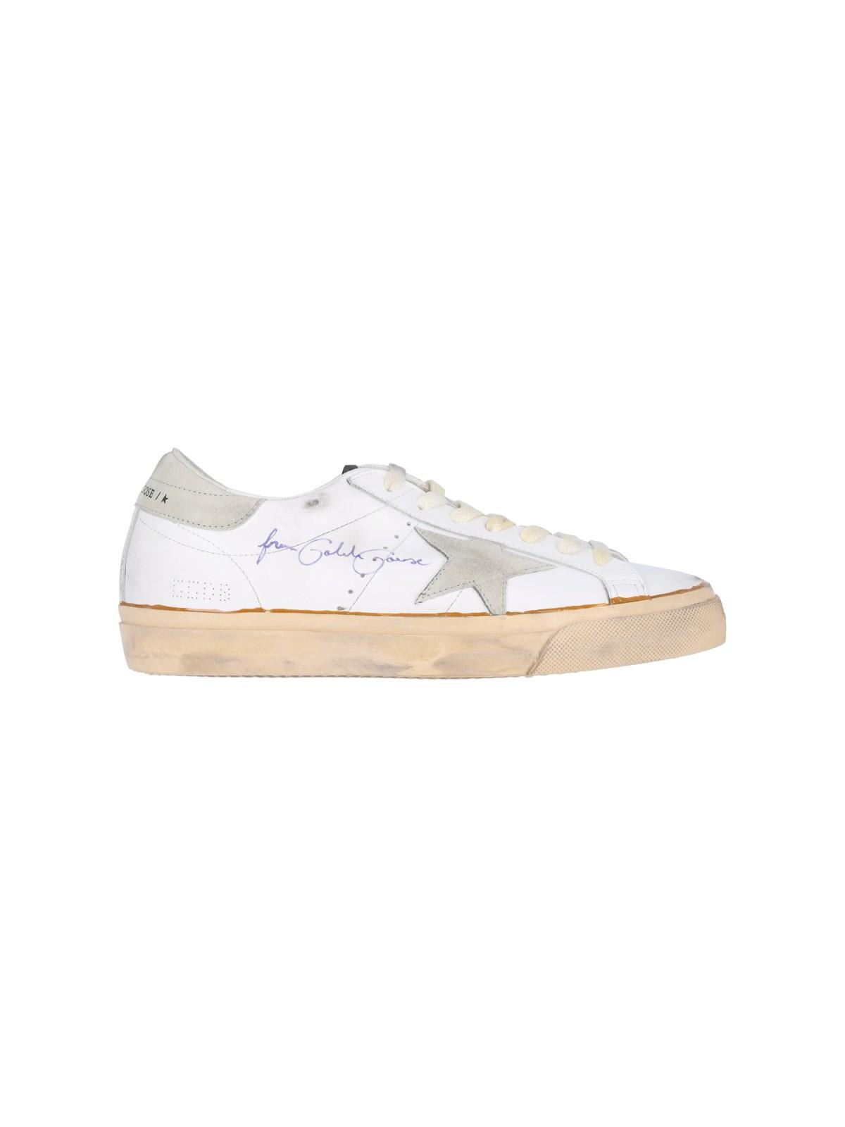 Shop Golden Goose Super-star Sneakers