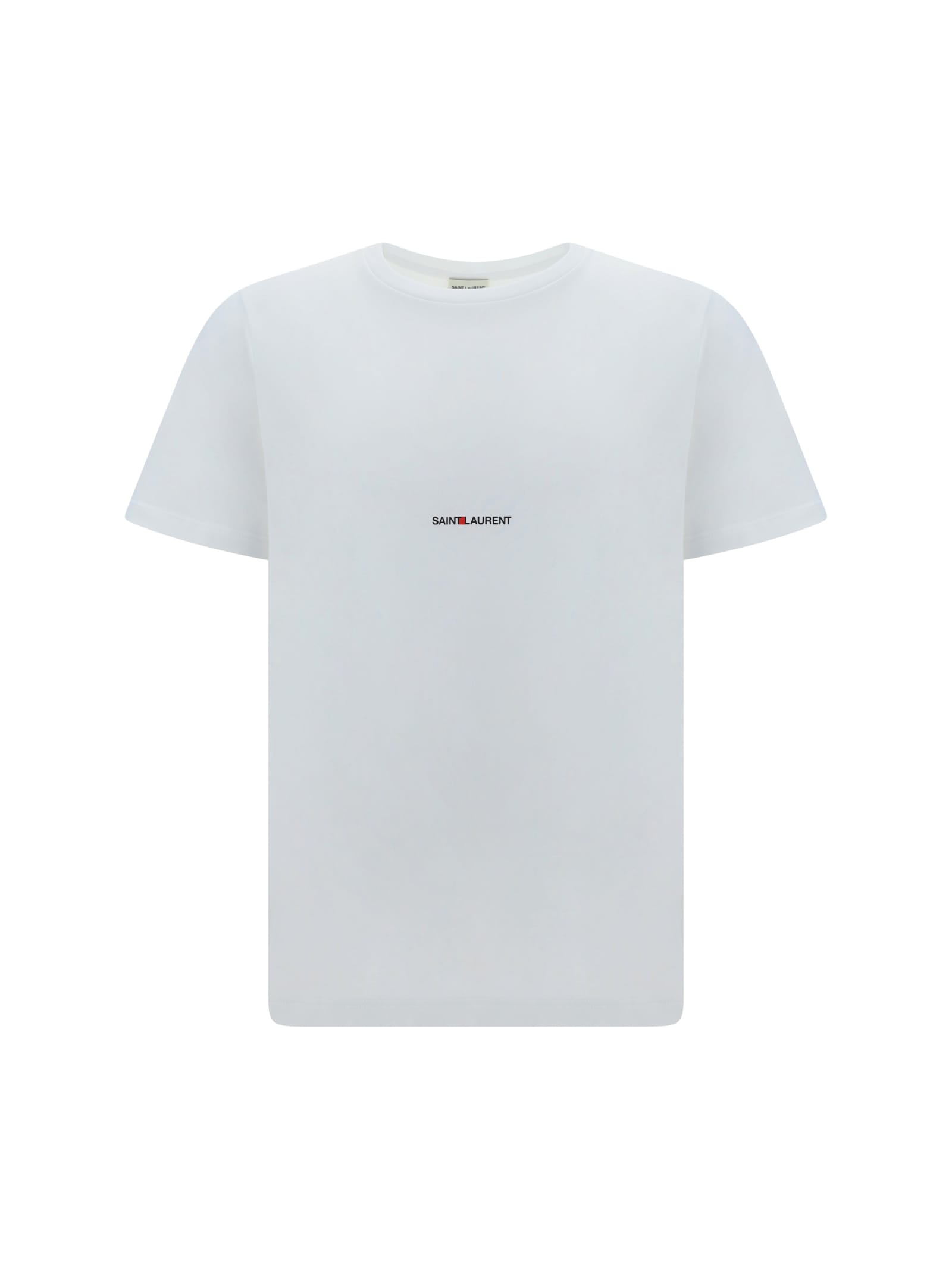 Shop Saint Laurent T-shirt In Blanc