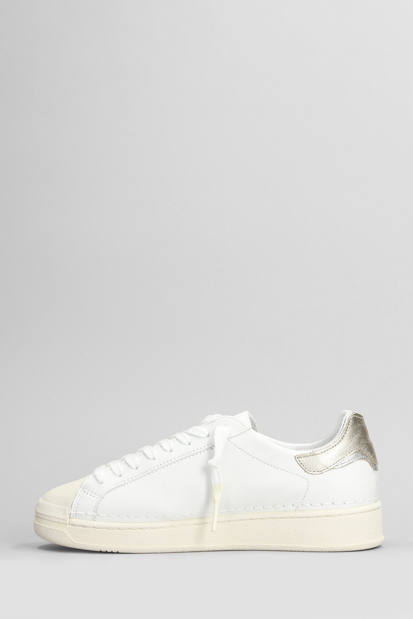 Shop Date Base Sneakers In White Leather