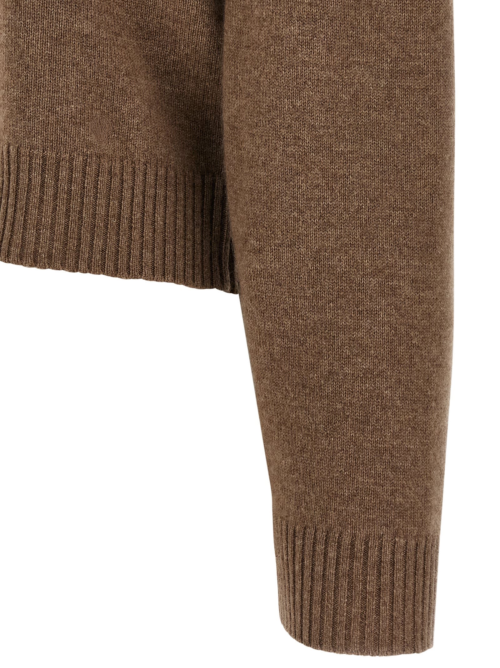 Loulou Studio Homere Sweater In Brown