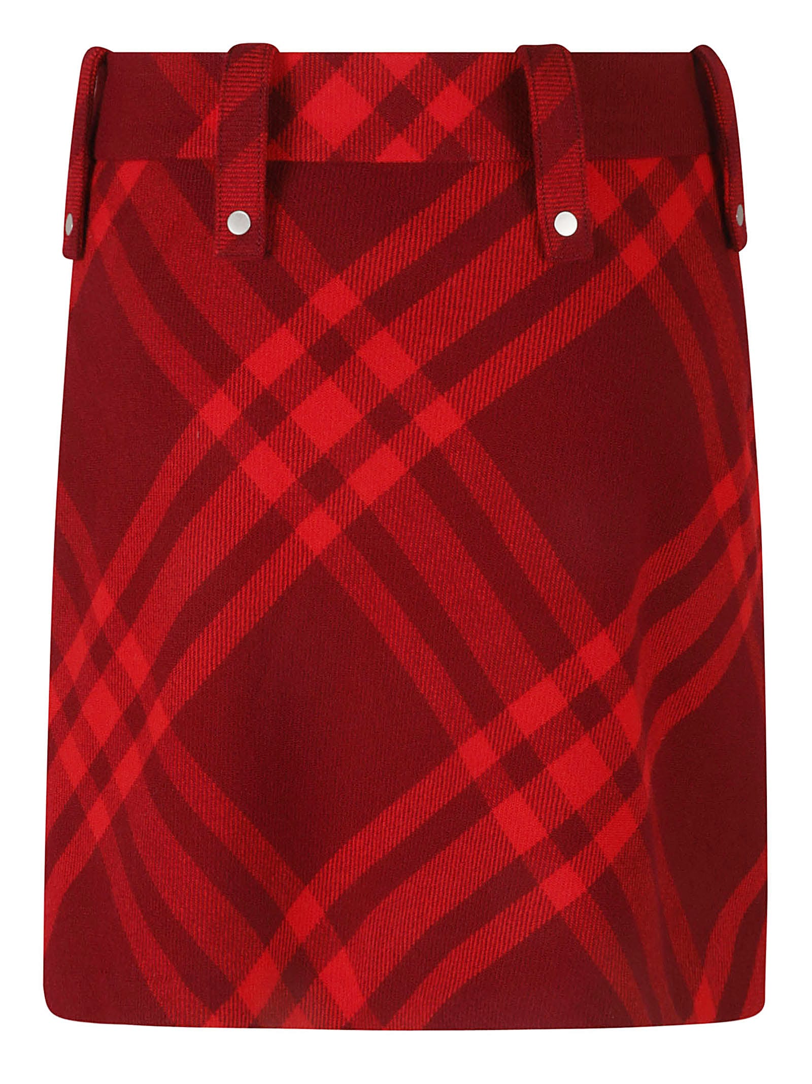 BURBERRY CHECK SHORT SKIRT