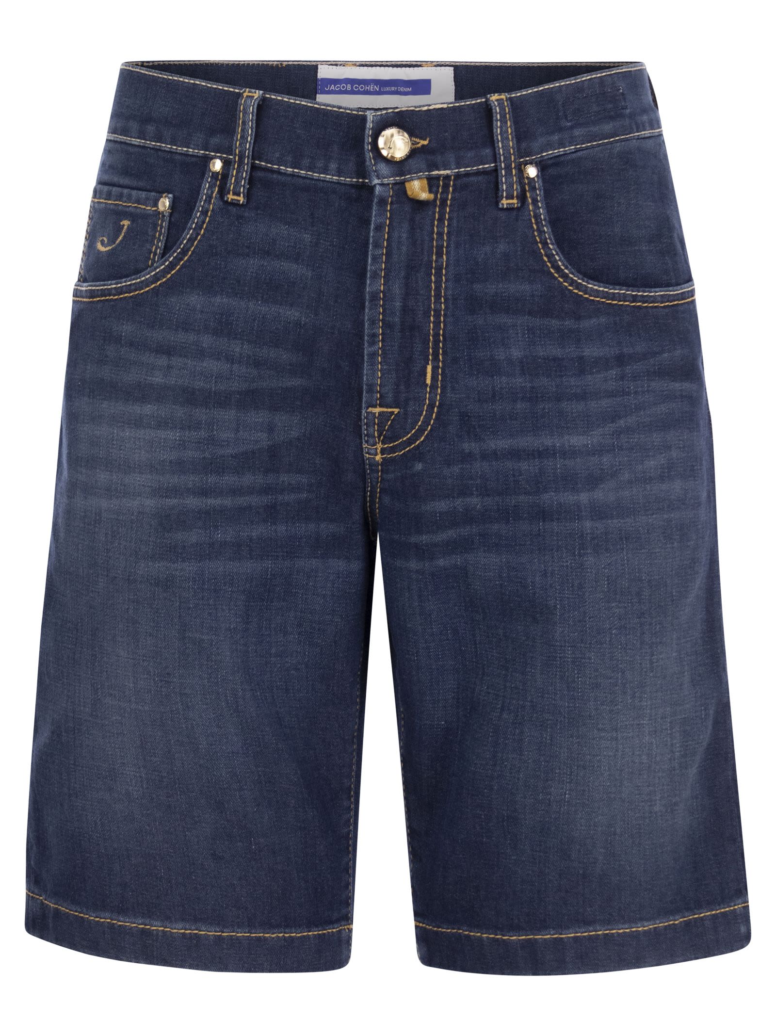 Jacob Cohen Nicolas - Denim Bermuda Shorts In Blu | ModeSens