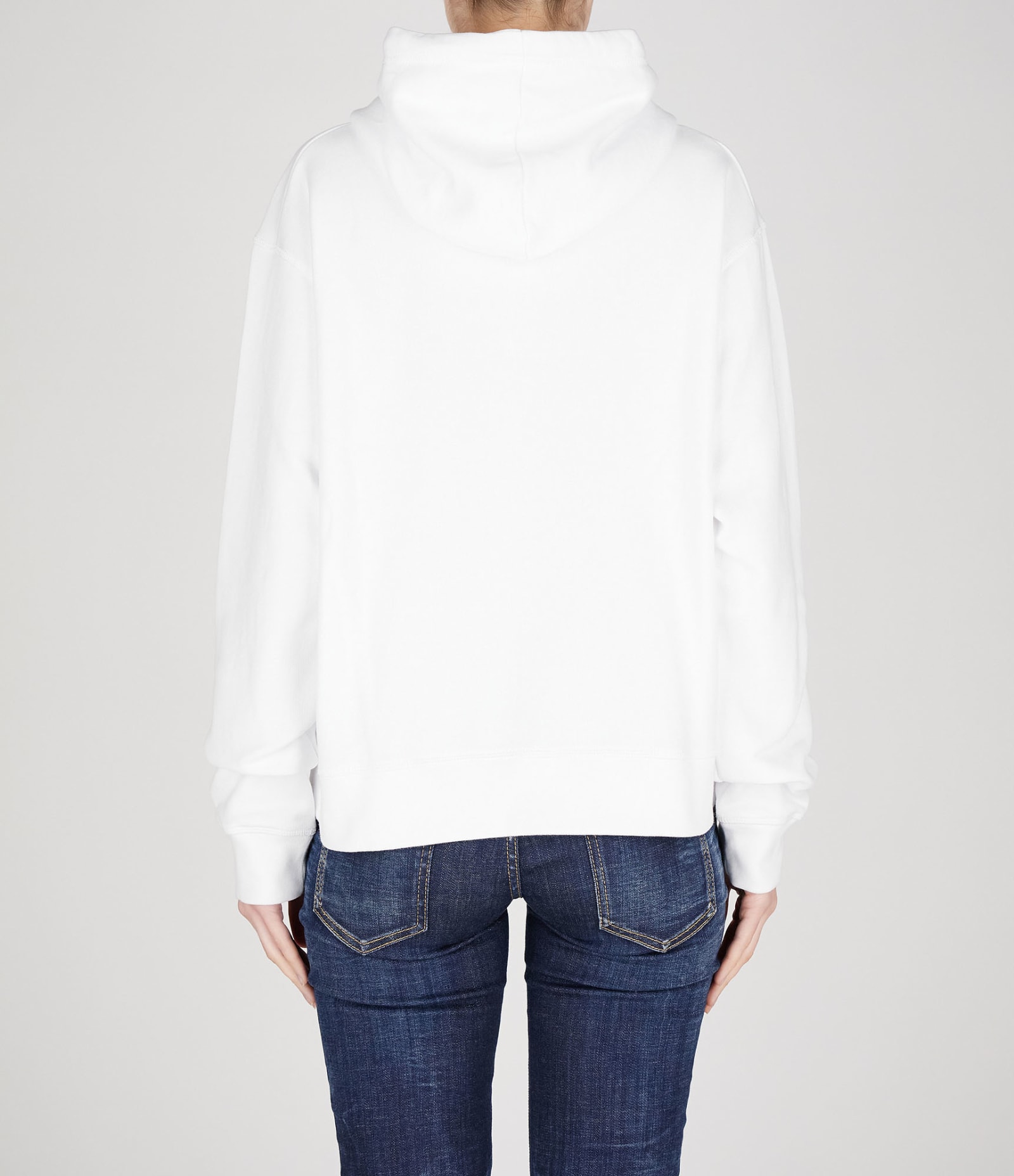 Shop Dsquared2 Sweatshirt In White