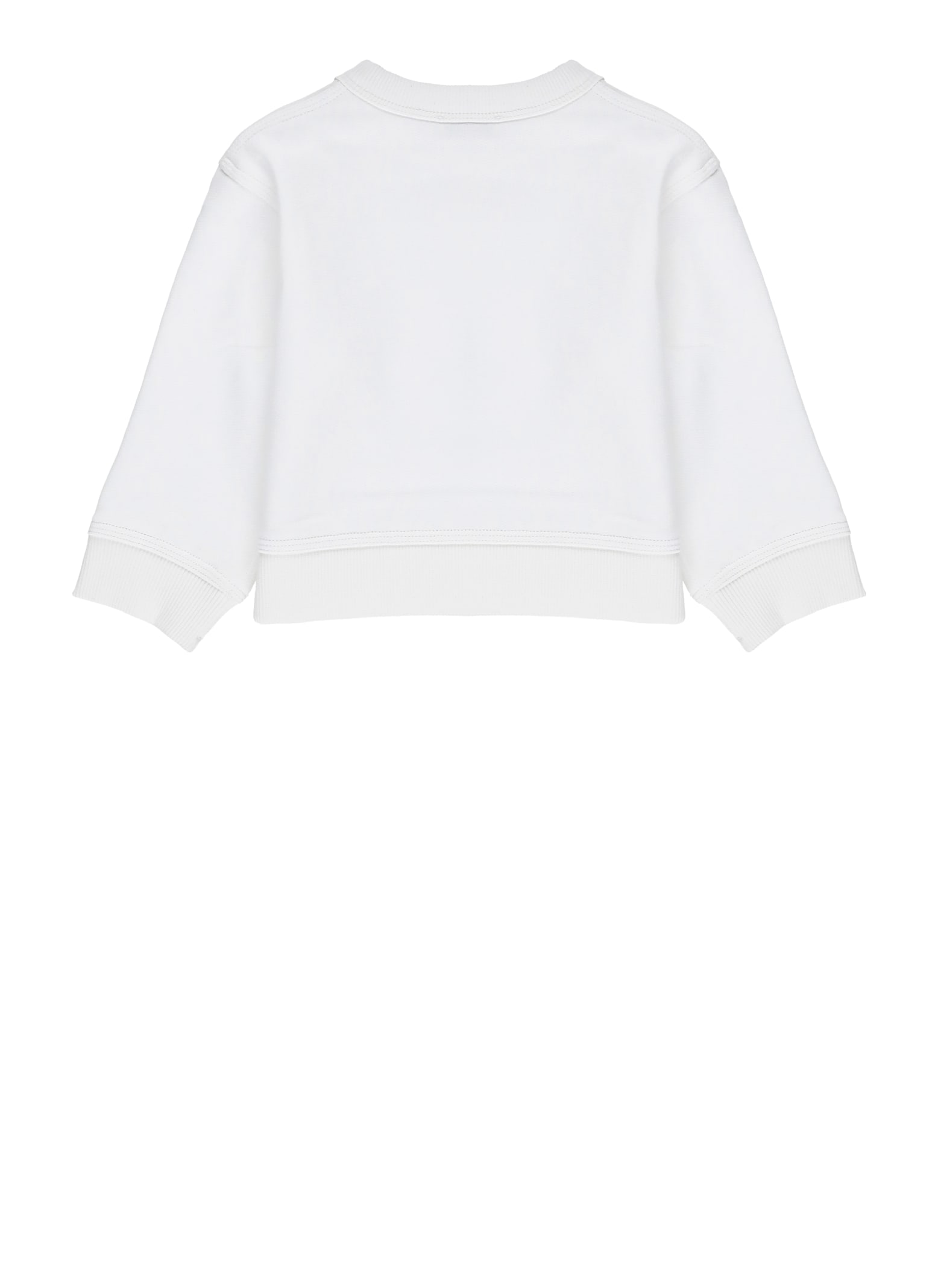 Burberry Mathew Teddy Sweatshirt In White
