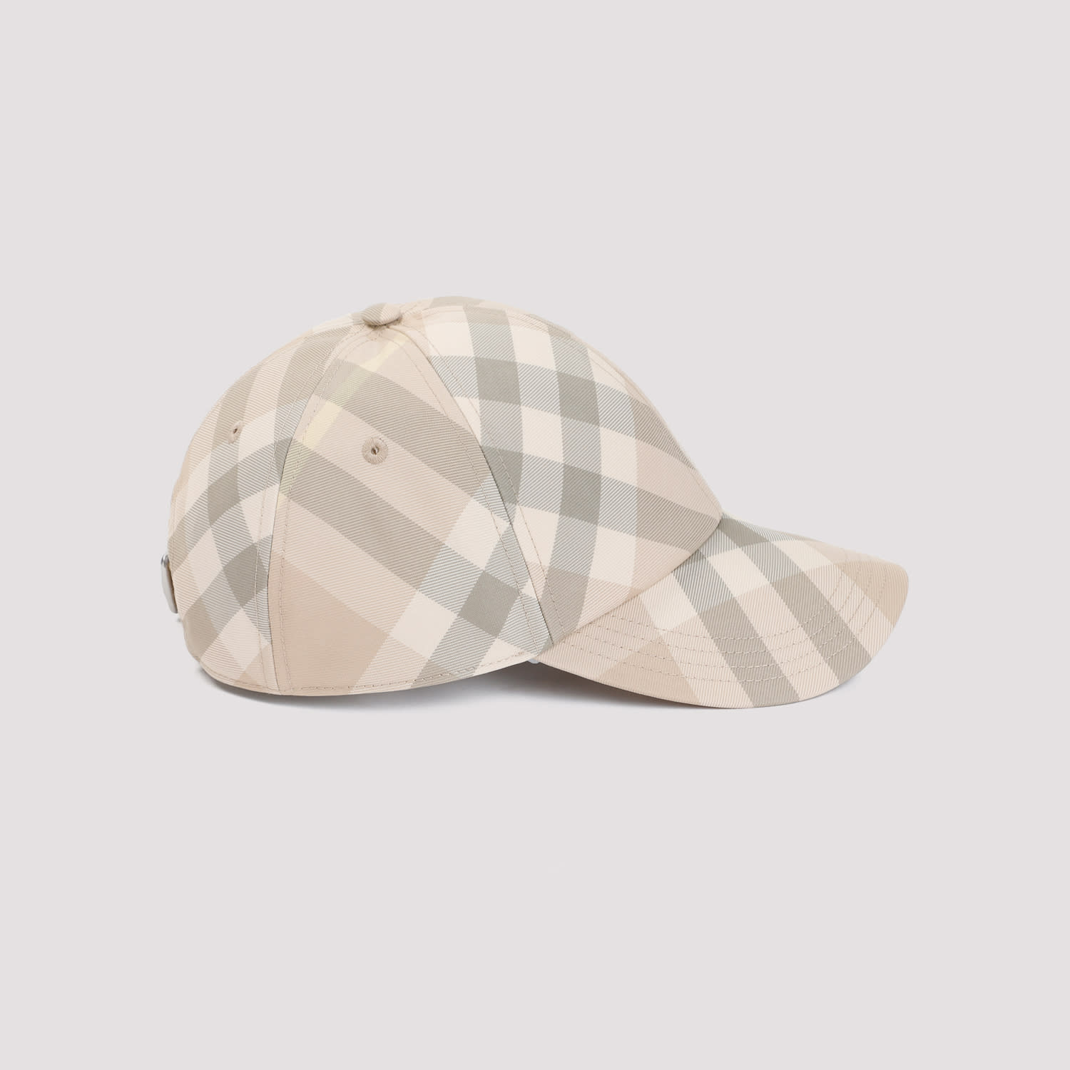 Shop Burberry Baseball Cap In Flax