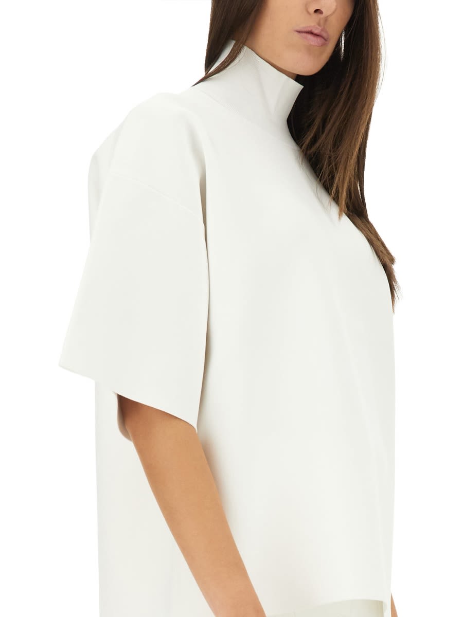 Theory Turtleneck Top In White