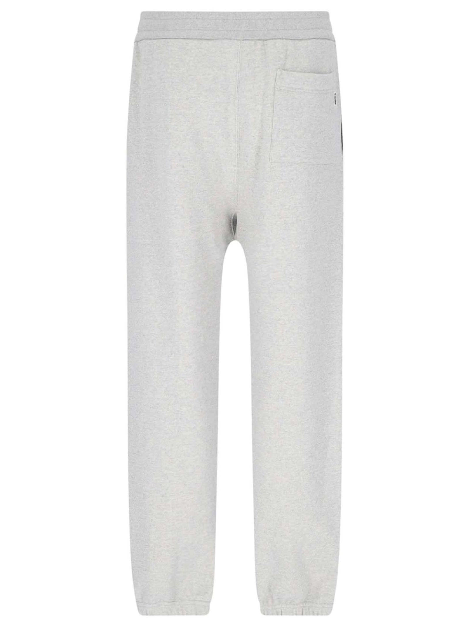 Shop Jil Sander Trousers Grey