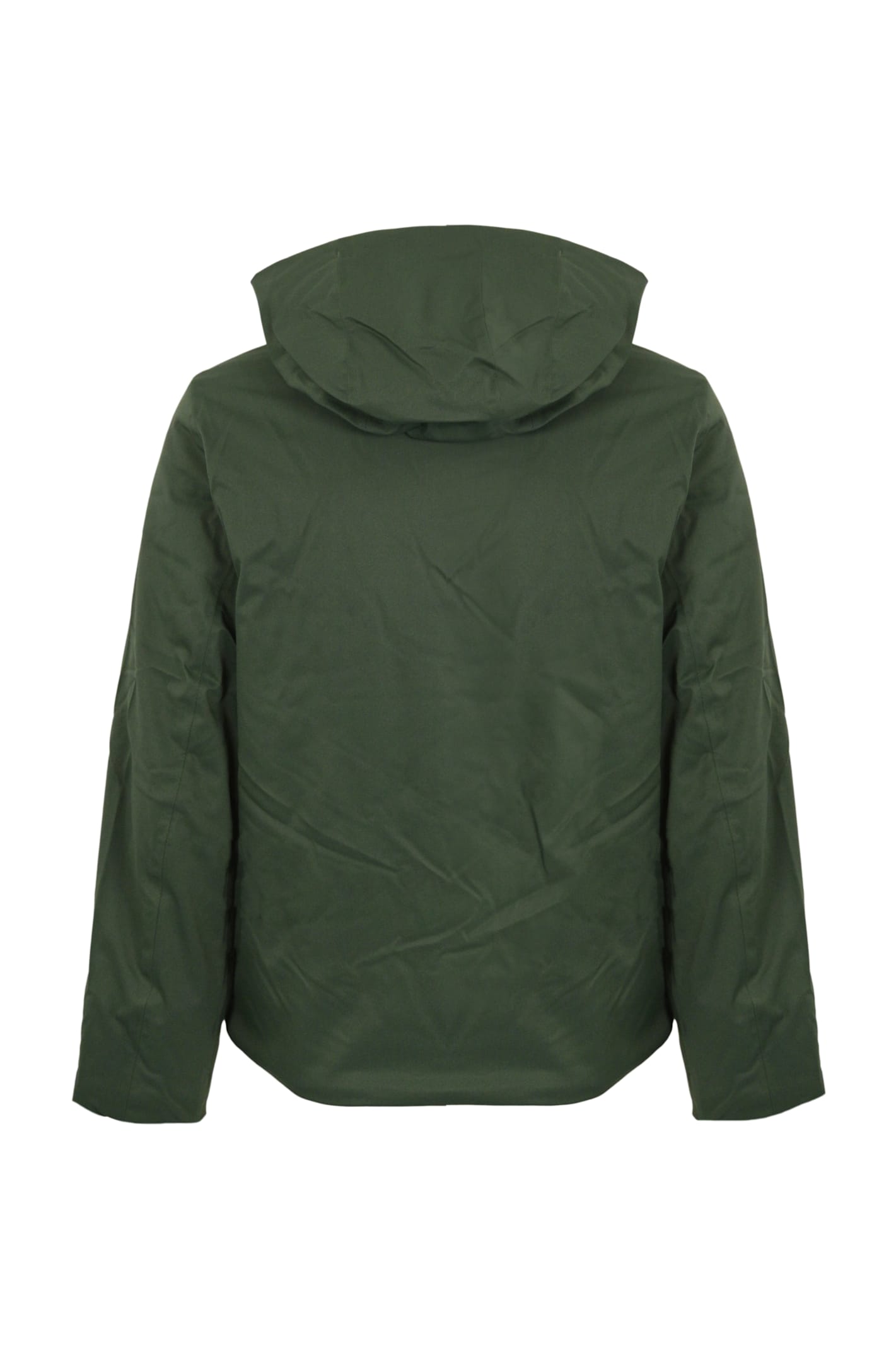 K-way Jacko Marmotta Jacket In Twill In Green