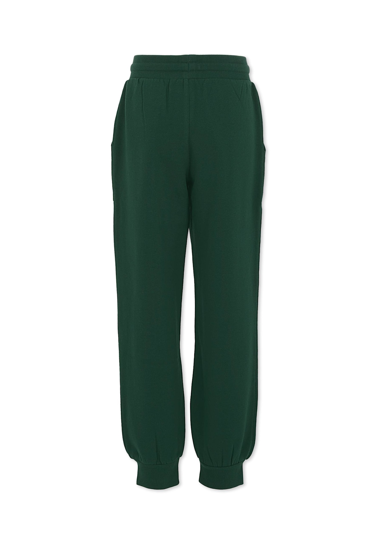 Timberland Green Trousers For Boy With Logo In Green