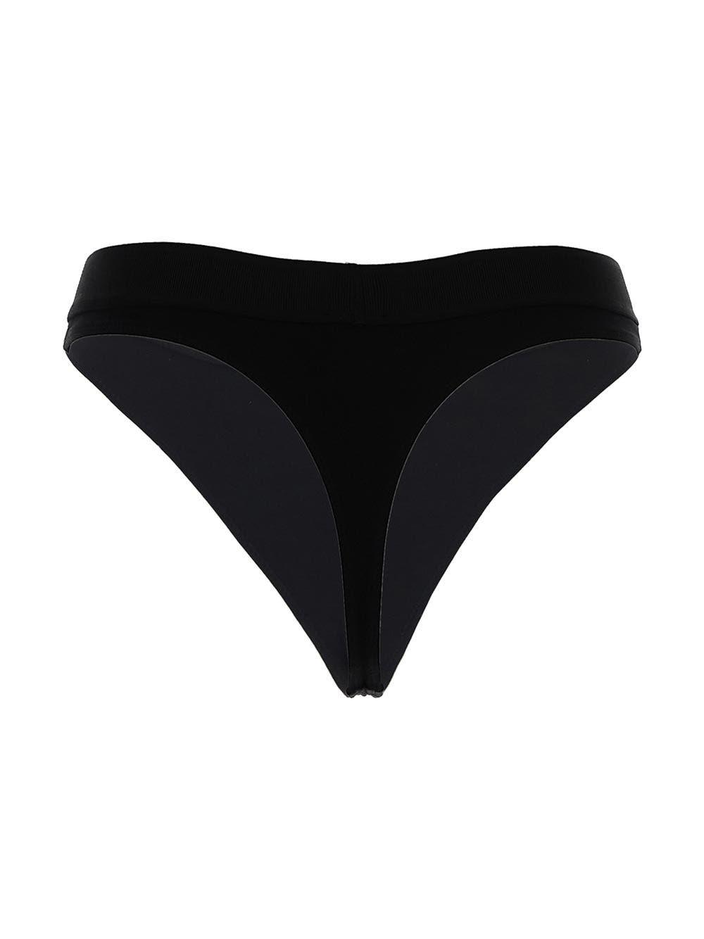 Shop Tom Ford Jersey Thong In Black
