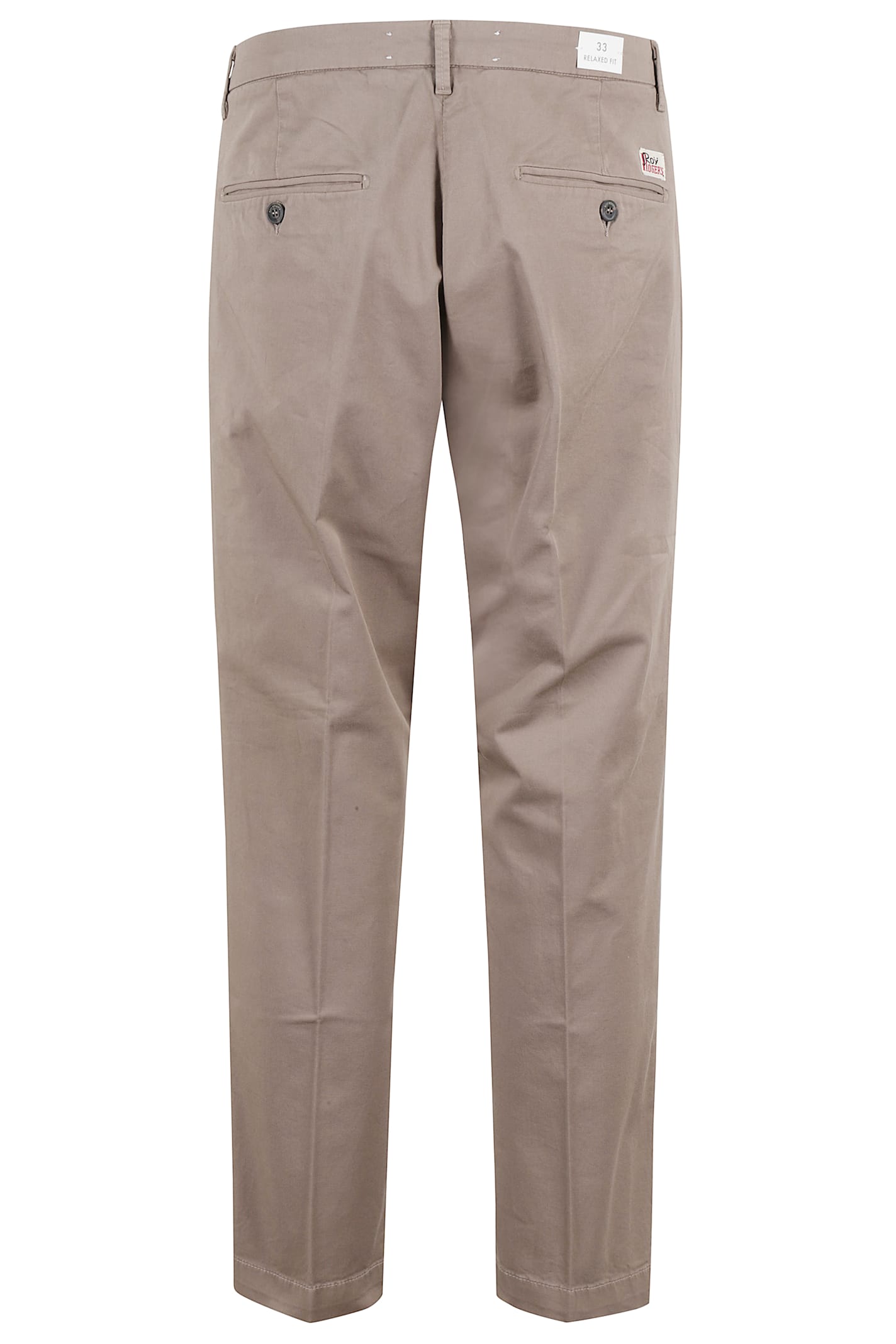 Roy Rogers Chino Conduit Gabardina In Brown