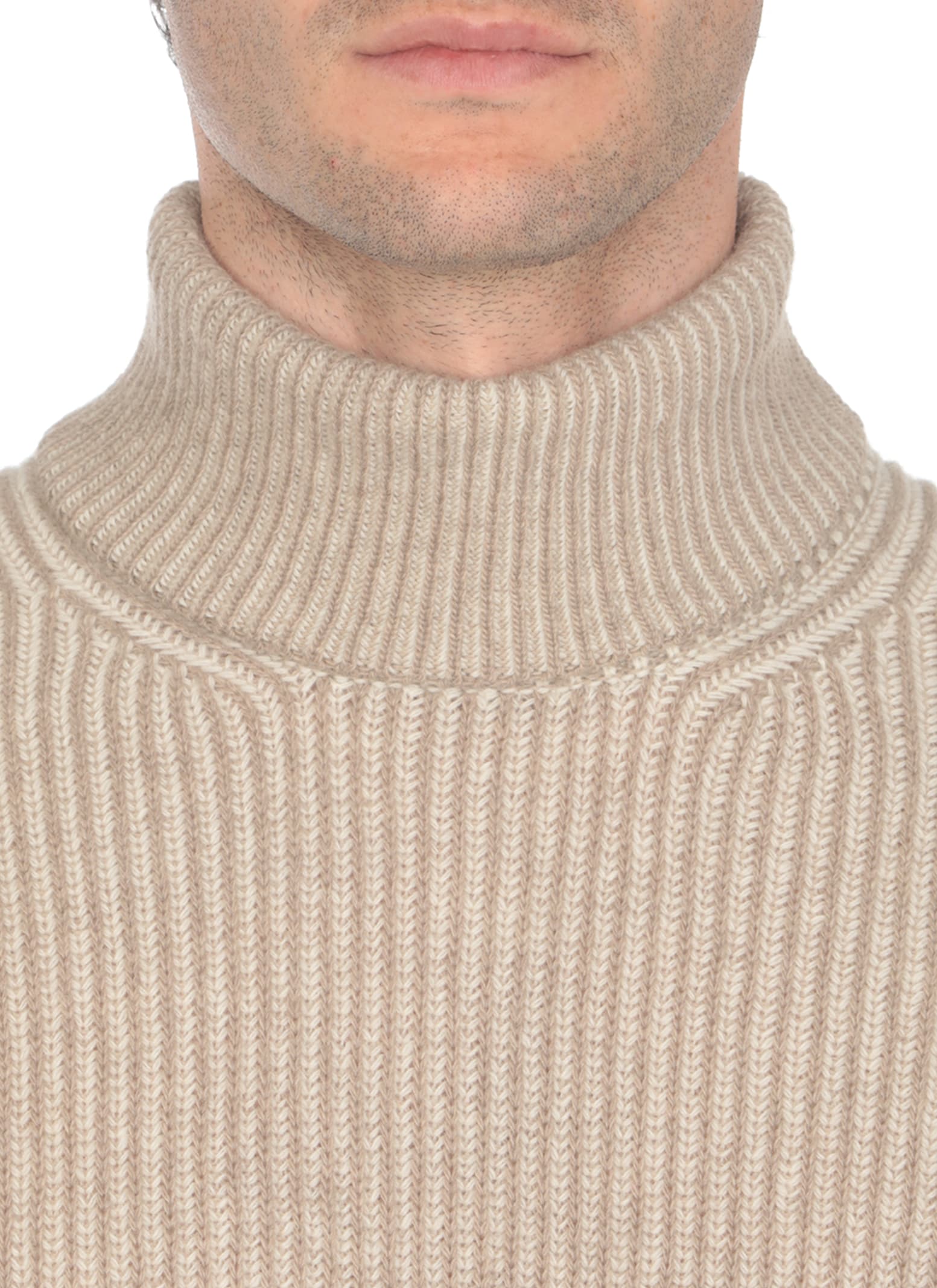 Shop Tagliatore Brixen Sweater In Beige