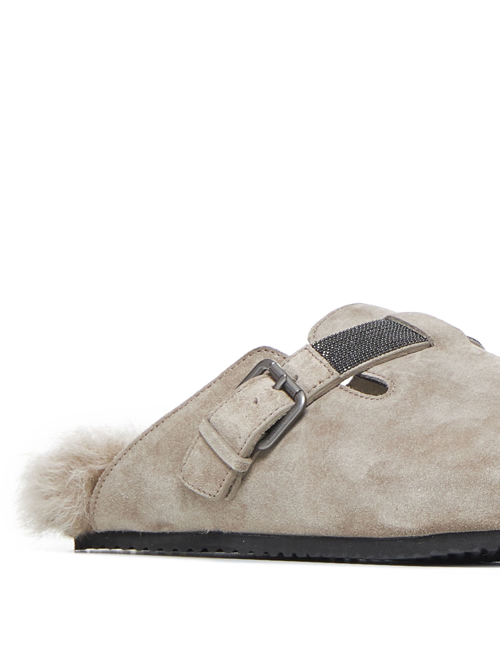 Shop Brunello Cucinelli Sandals In White