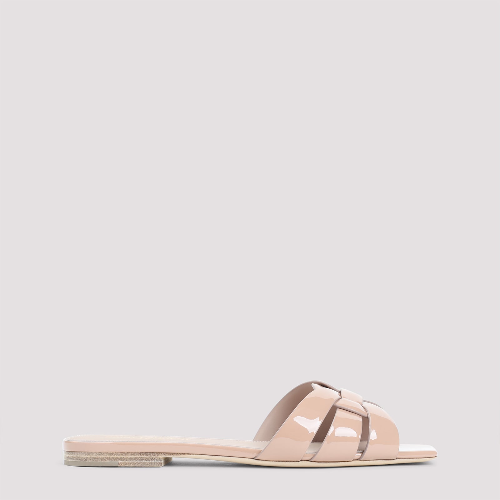 Saint Laurent Comfortable Calf Leather Sandals In Multi
