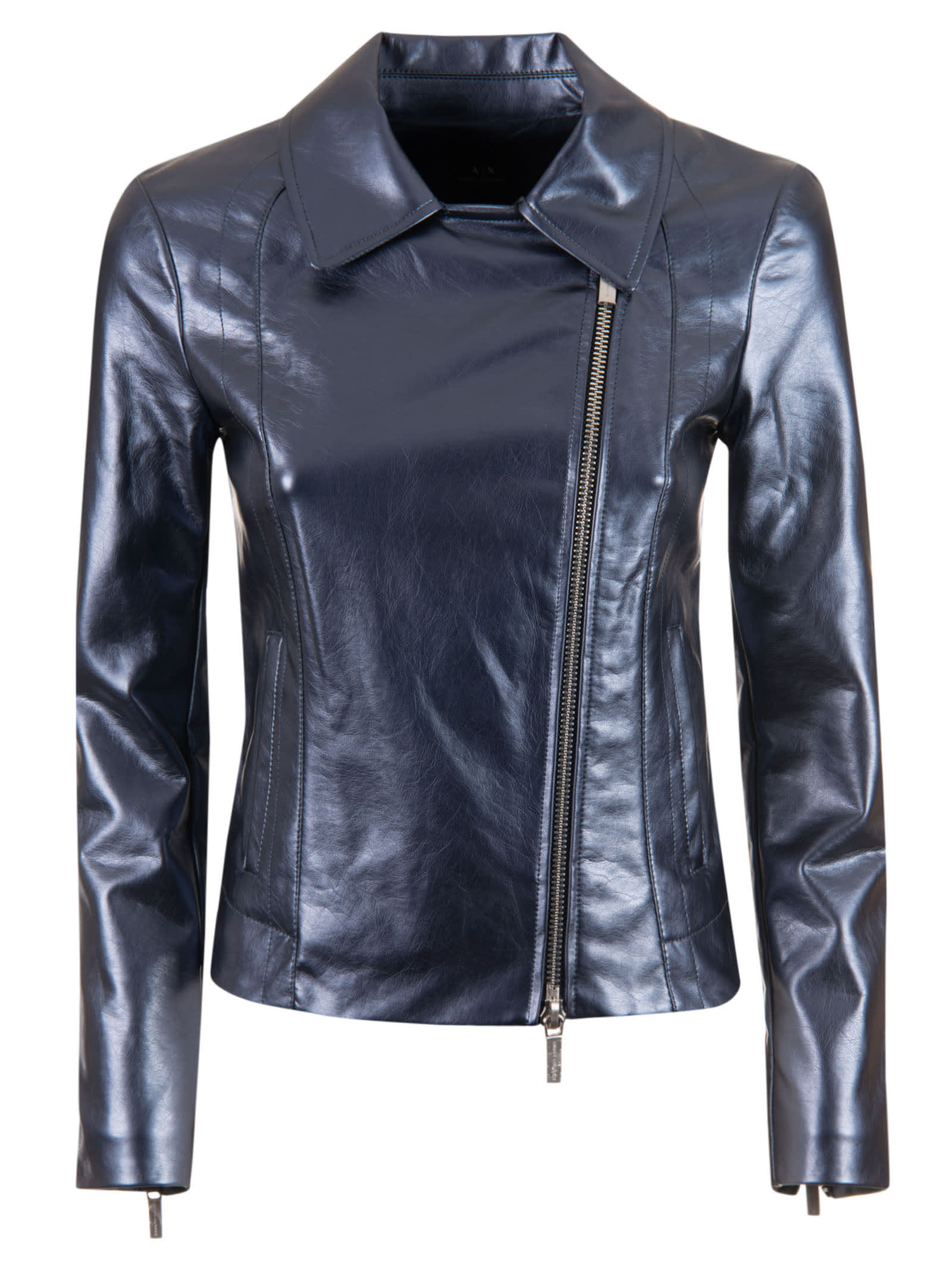 Armani Collezioni Zipped Biker Jacket 