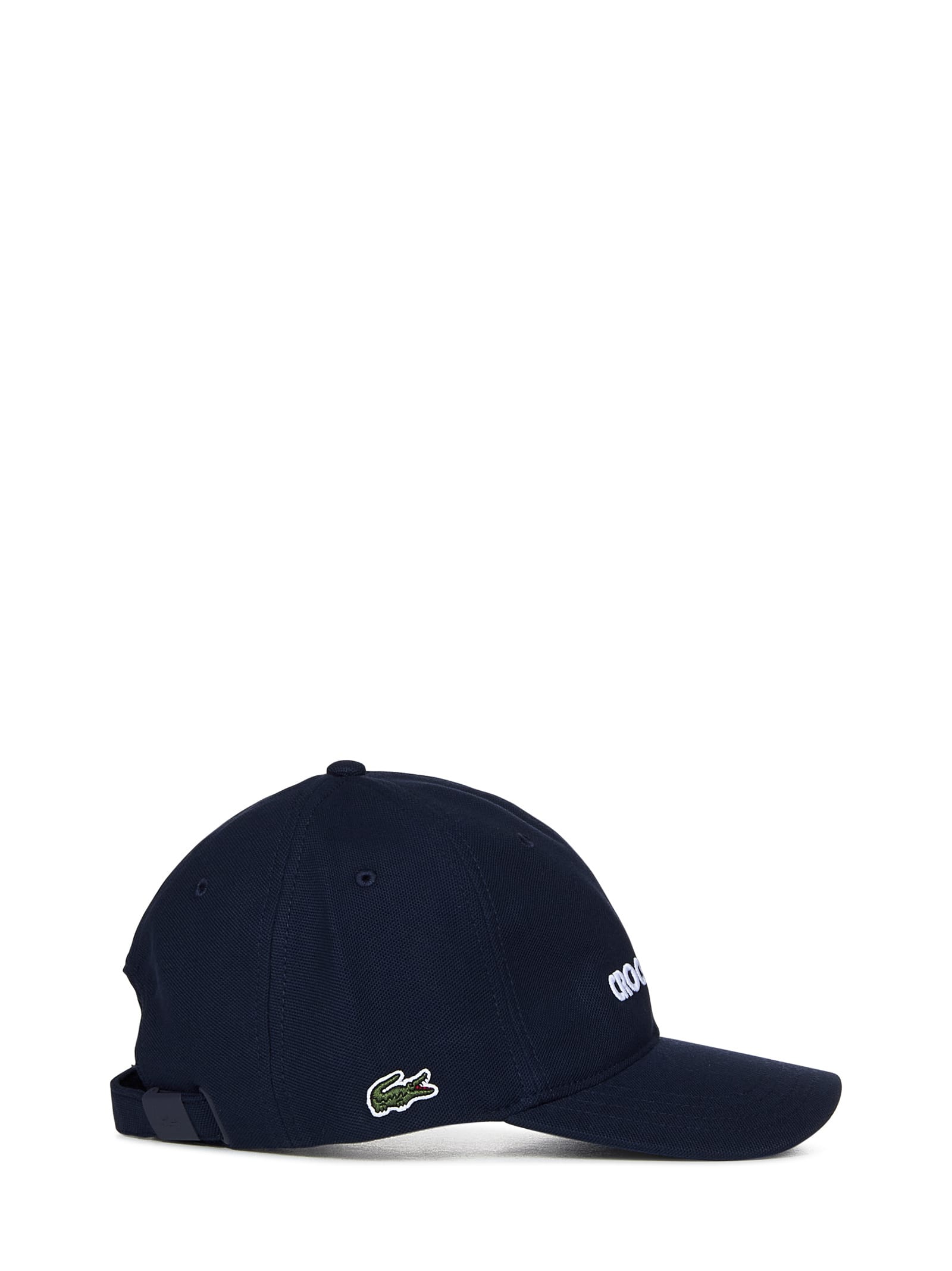 Shop Lacoste Hat In Blue