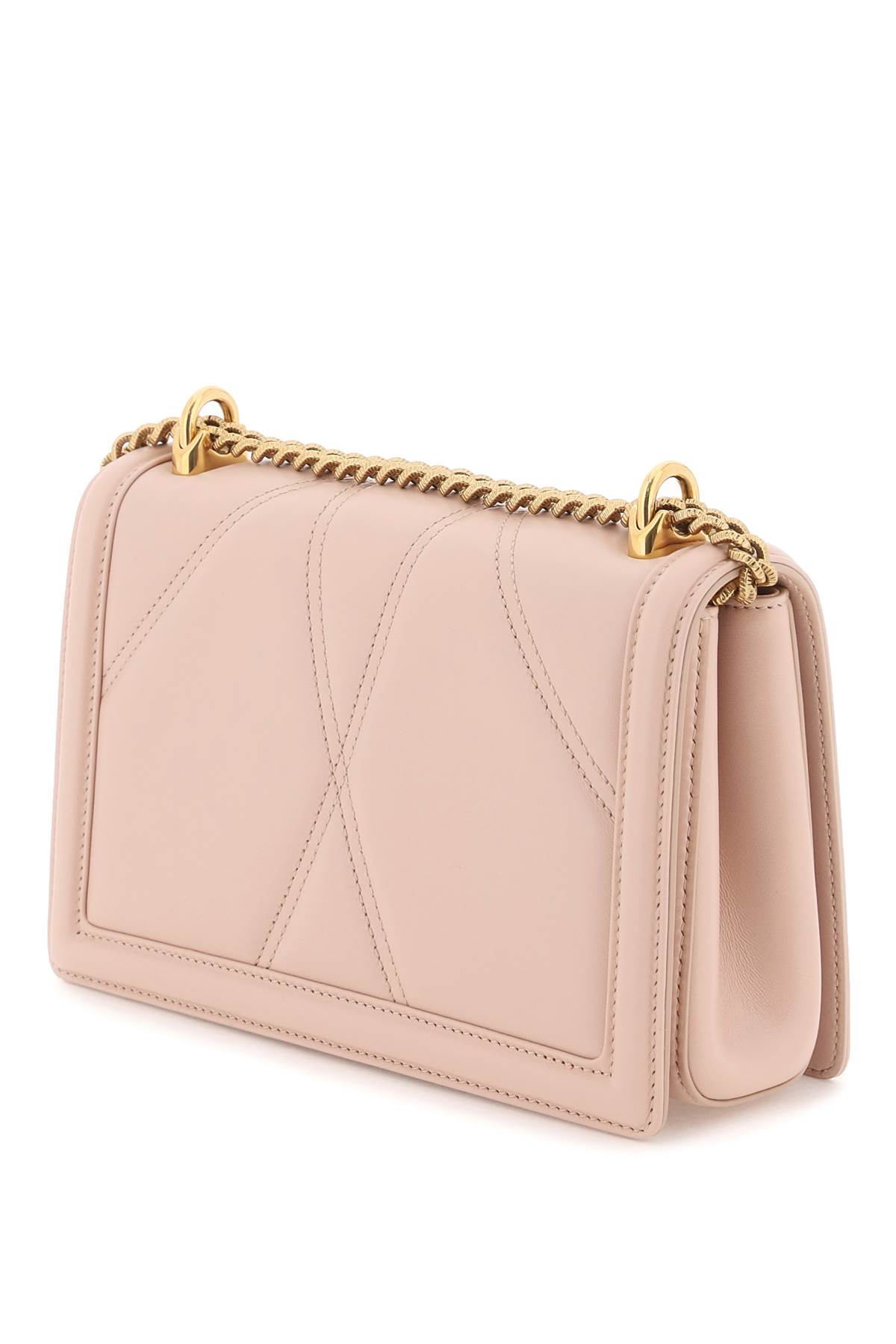 Dolce & Gabbana Devotion Shoulder Bag In Cipria 1 (pink)