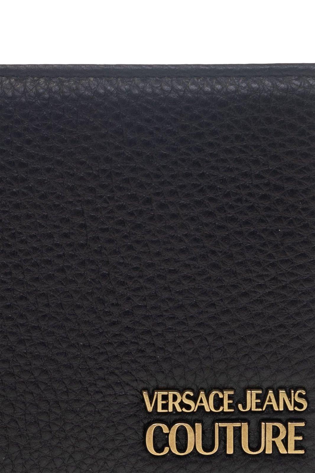 Versace Jeans Couture Wallet In Black/gold