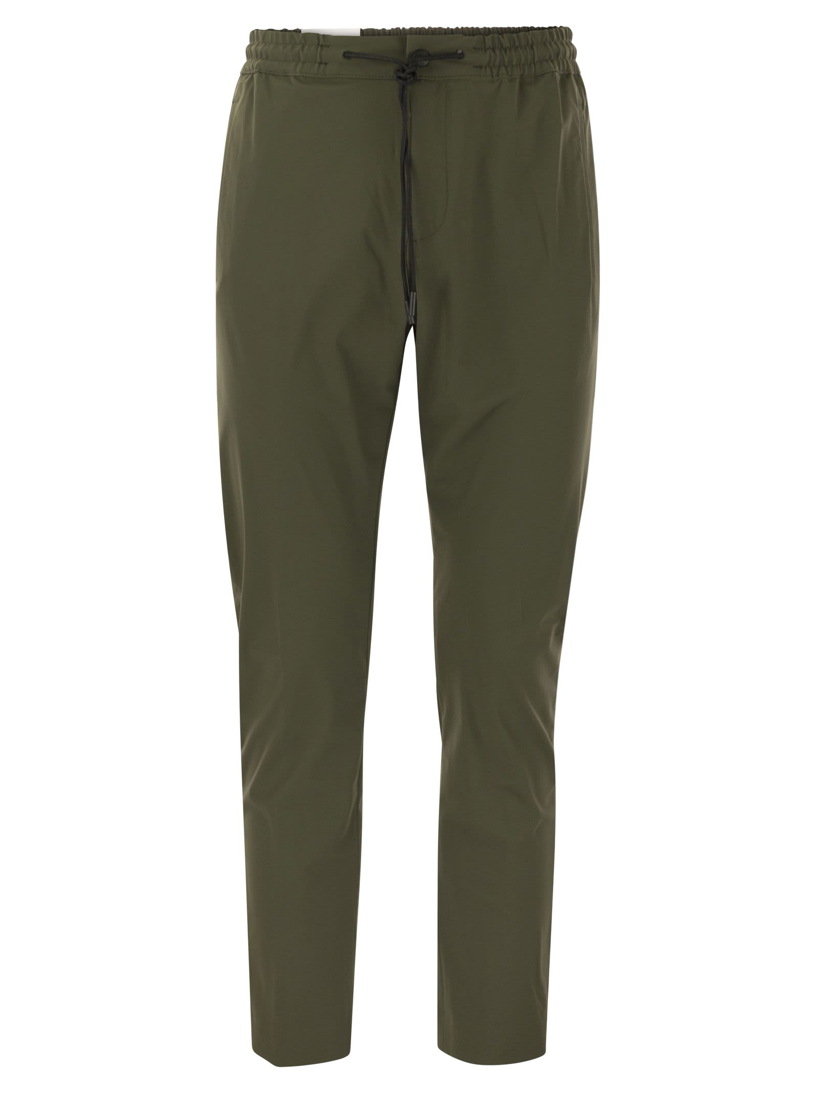 omega Trousers In Technical Fabric