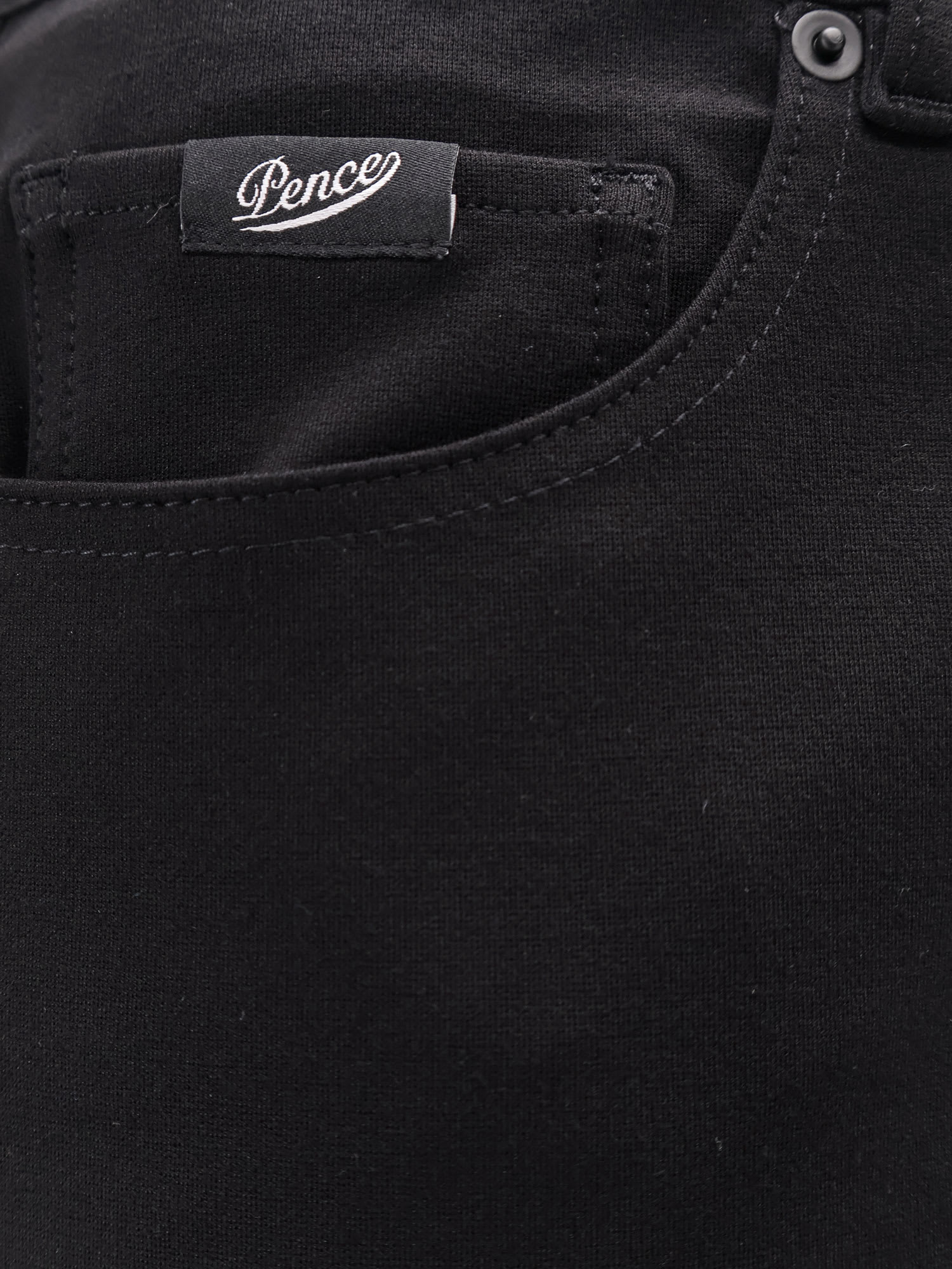 Pence Rico Viscose Blend Trousers In Black