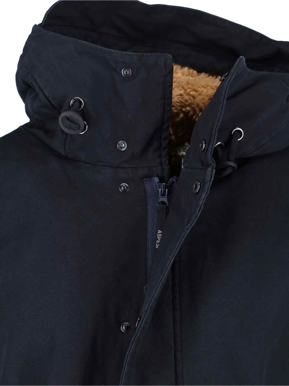Aspesi Fuller Parka In Blue