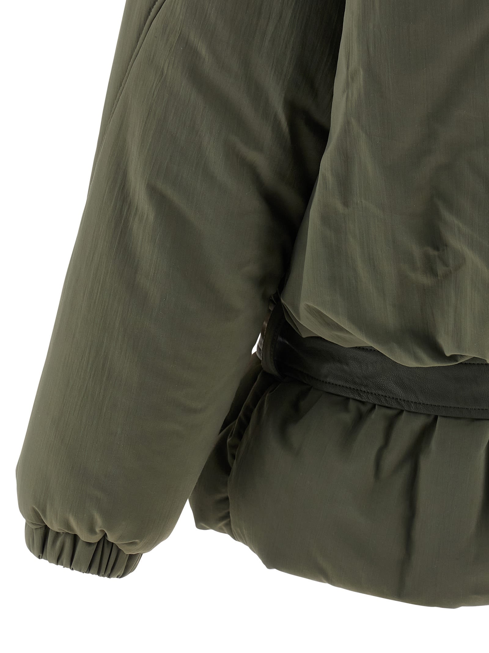 Marbell Amy Puffer Jackets Green In Multi