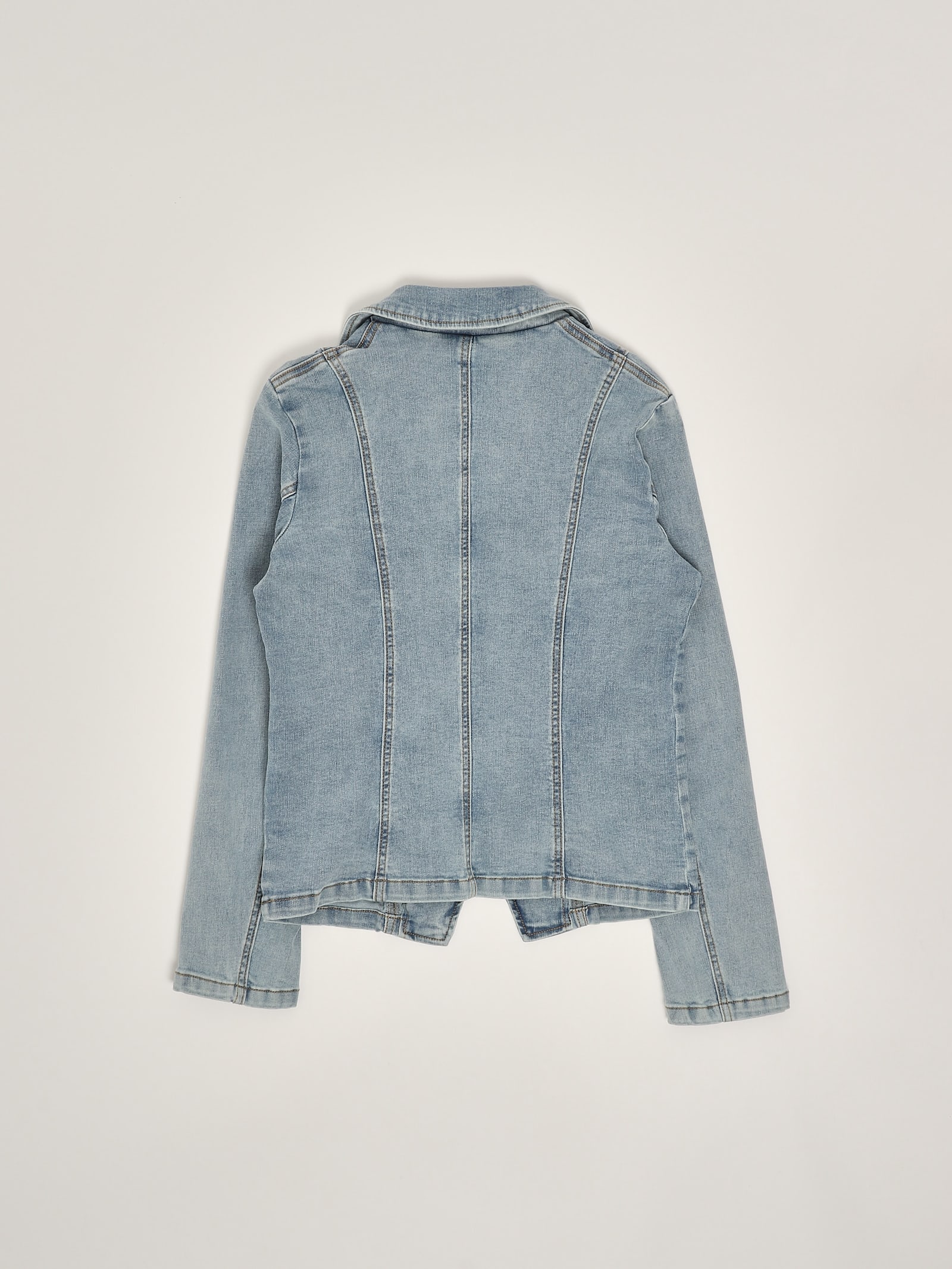 Twinset Jacket Kids Color Denim In Denim Chiaro