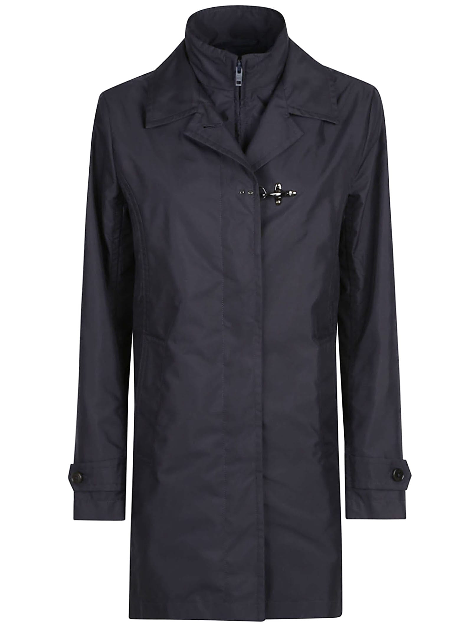 Fay Virginia Morning Double Front Jacket In Blue