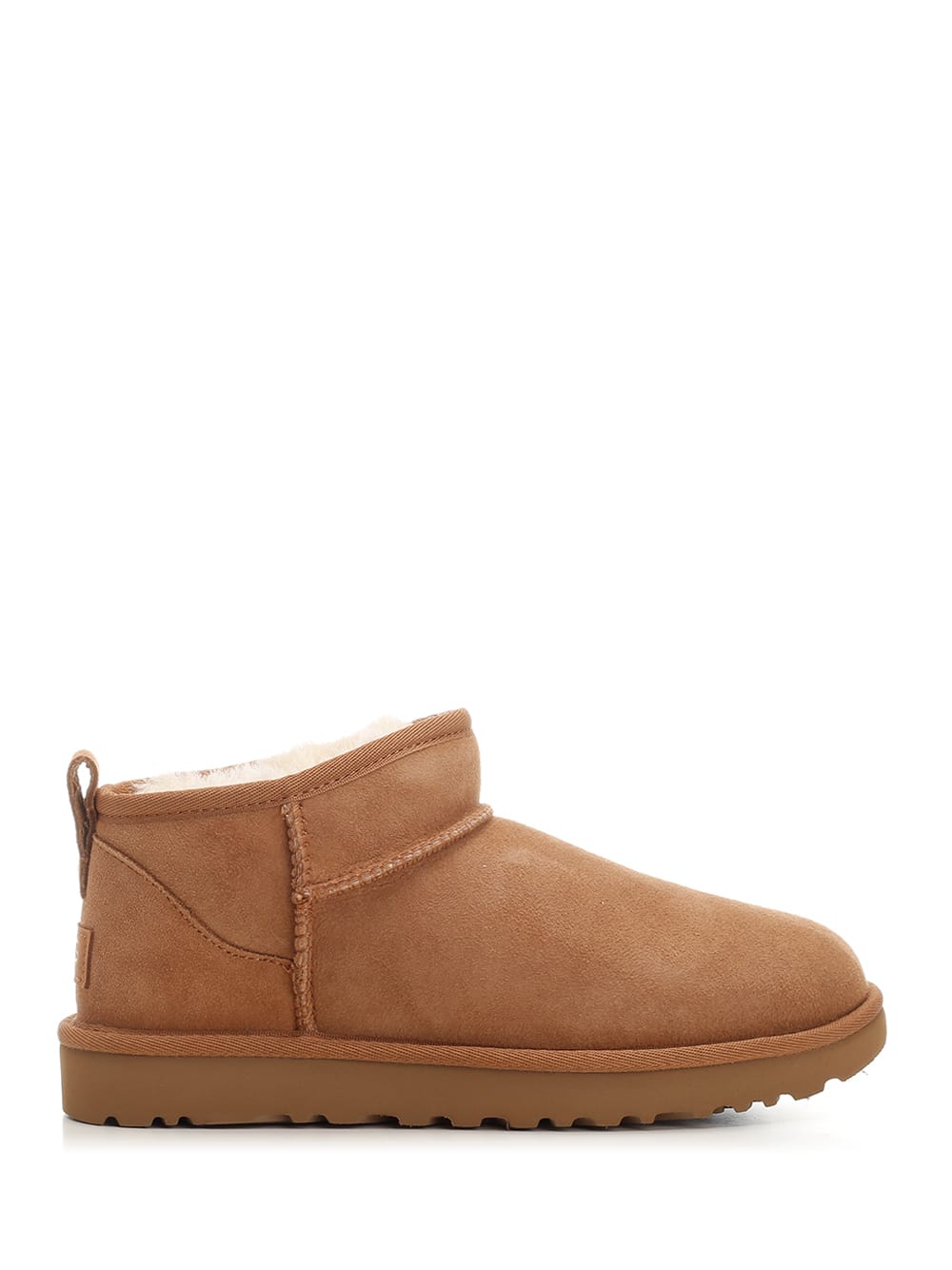 Ugg Classic Ultra Mini Chestnut Boot In Brown