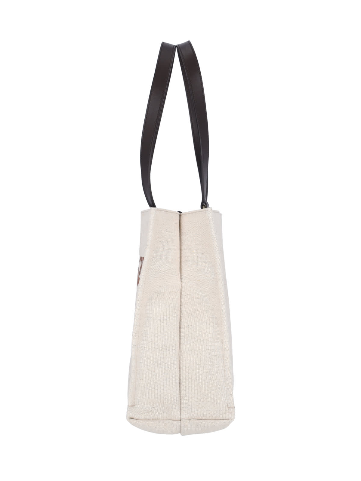 Shop Ferragamo Logo Tote Bag In Beige