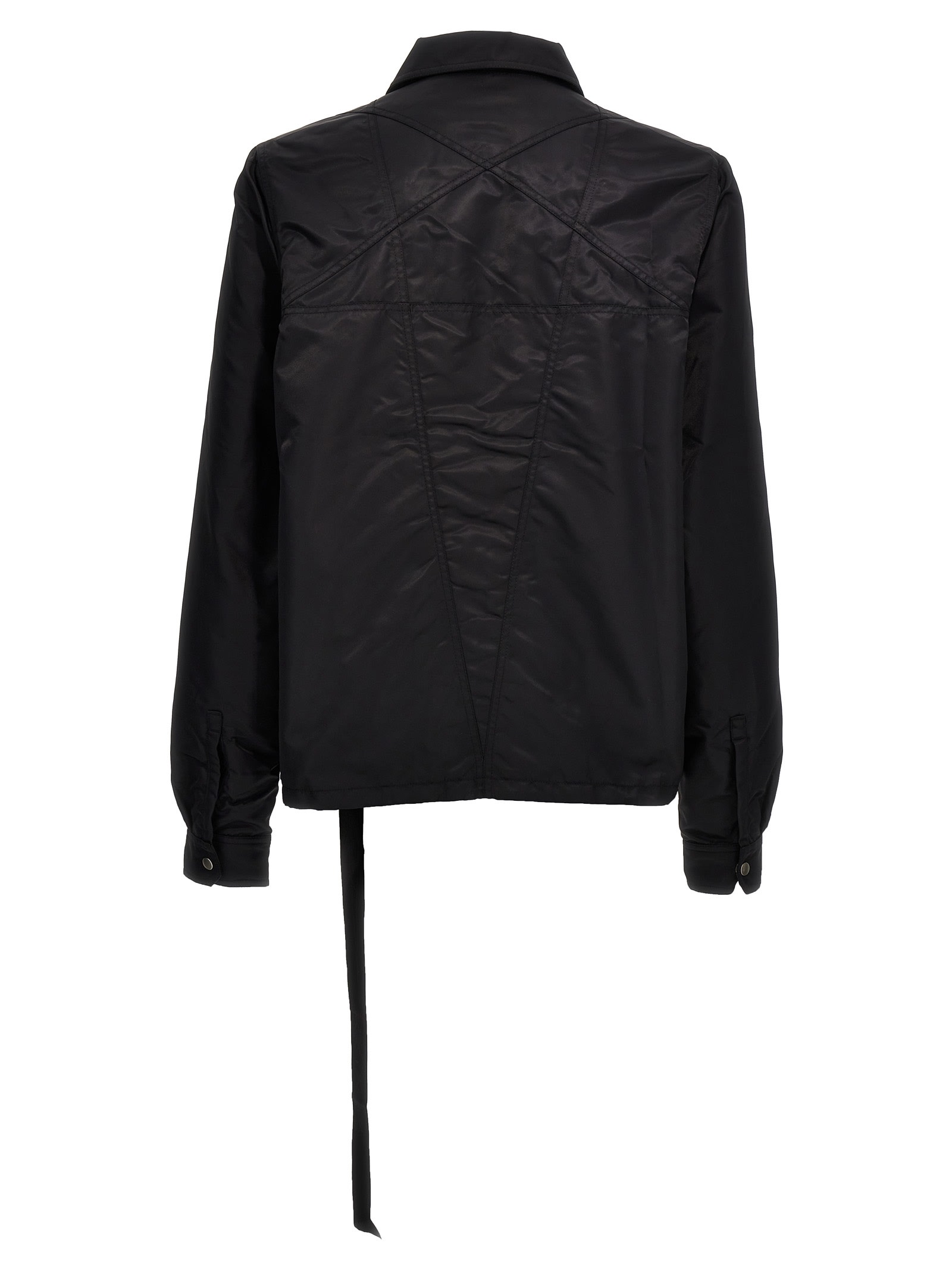 Shop Drkshdw Zipfront Jacket In Black