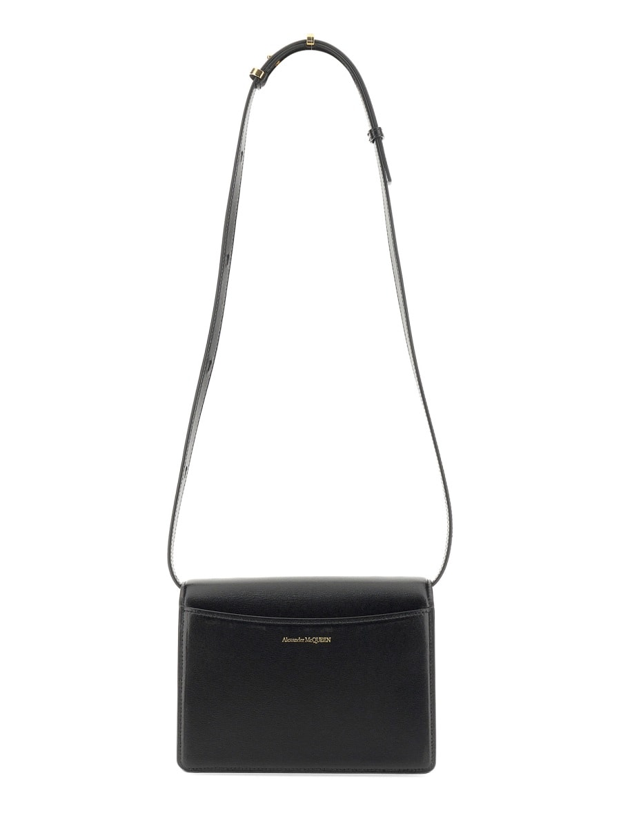 Shop Alexander Mcqueen Bag The Four Ring In Black