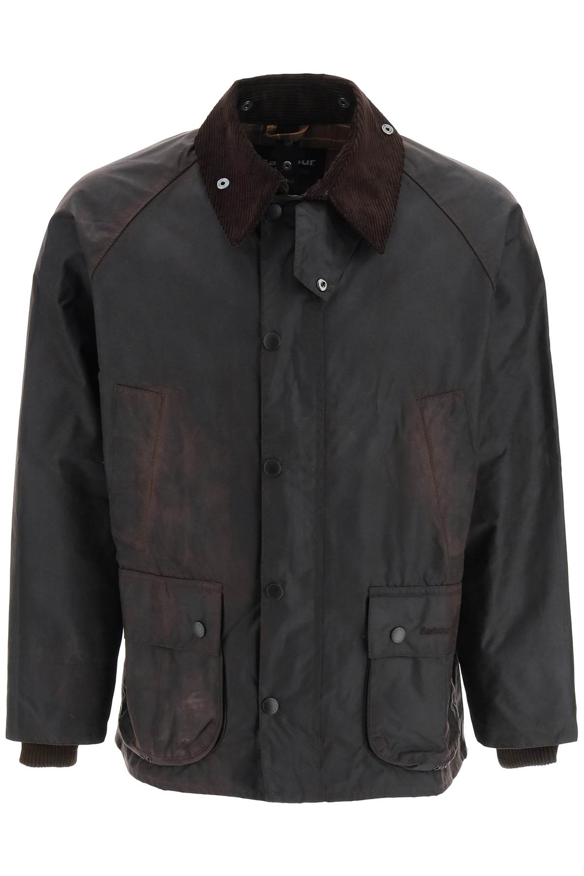 Barbour Classic Bedal Jacket In Waxed Cotton In Rustic (brown)