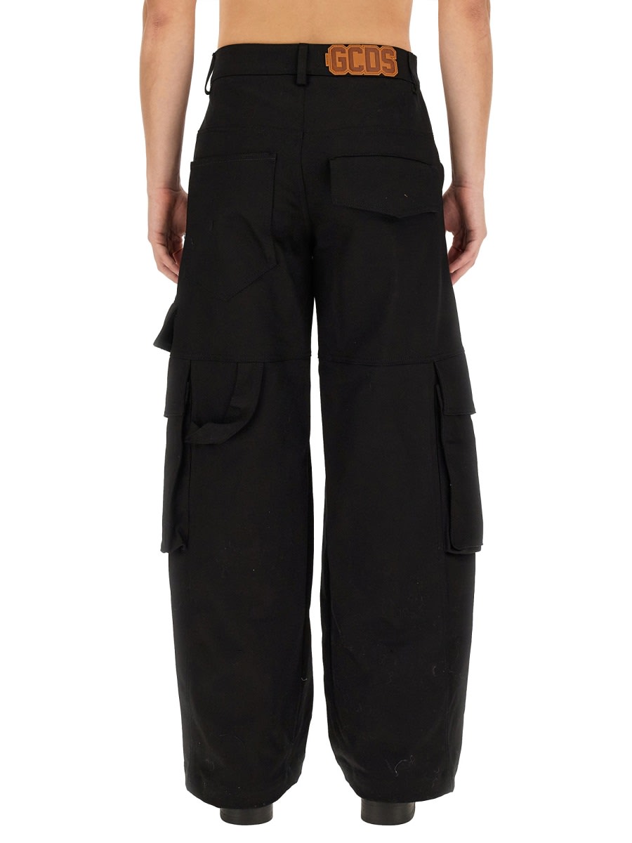 Shop Gcds Ultracargo Pants In Black