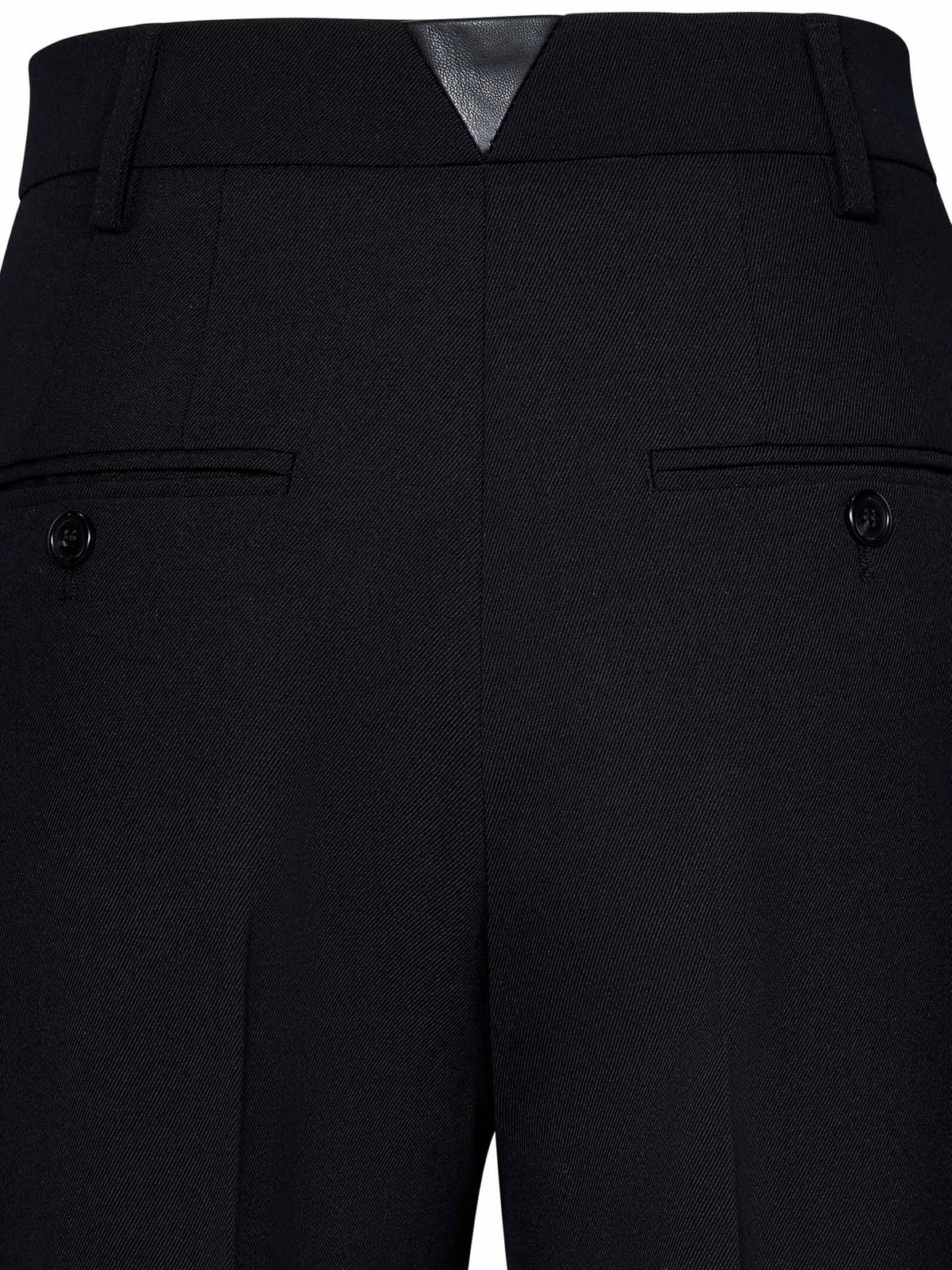 Shop Pinko Palau Tapered Leg Trousers In Nero Limousine