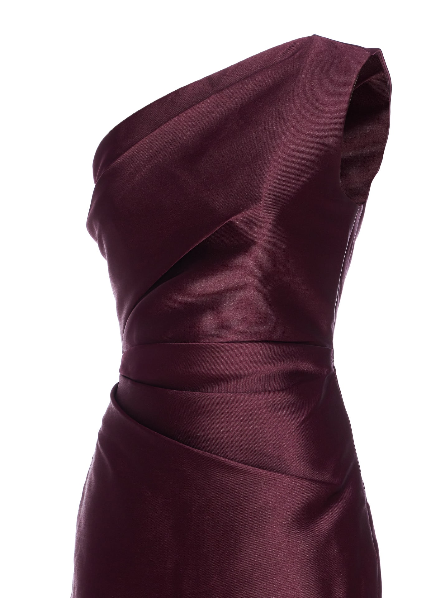 Solace London Dress Woman Plum Woman In Purple