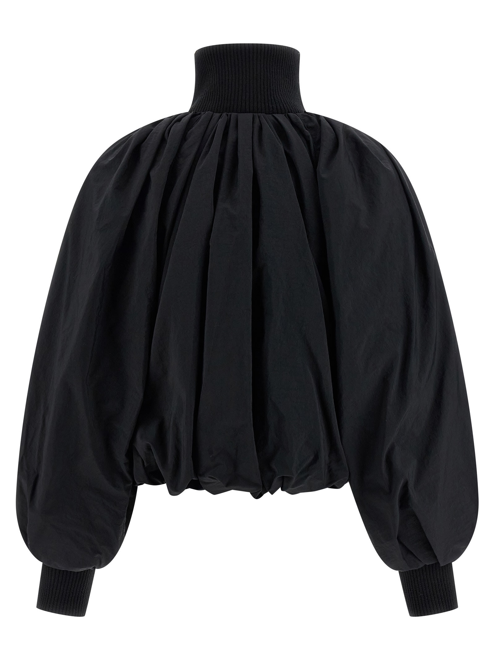 Jacquemus Le Bomber Pallone Bomber Jacket In Black