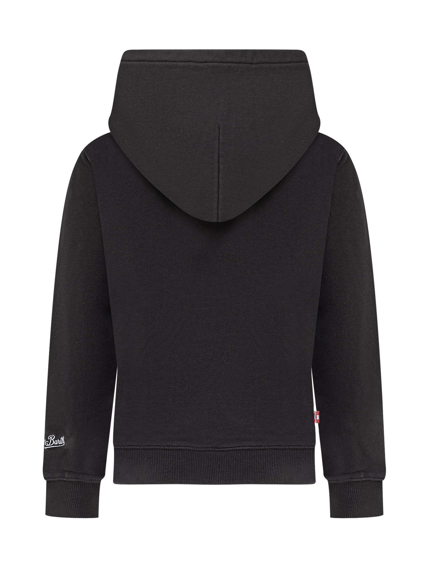 Shop Mc2 Saint Barth Hoodie In No Sbatti 00 Emb