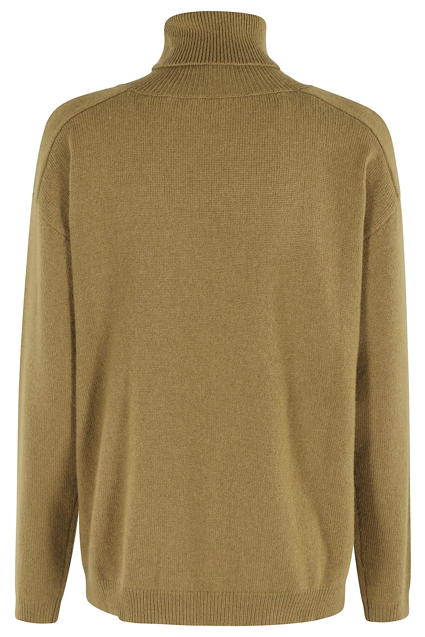 Federica Tosi Maglia Cut Collo Alto In Green