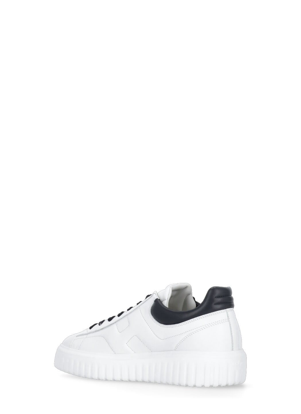 Shop Hogan H-stripes Sneakers In White