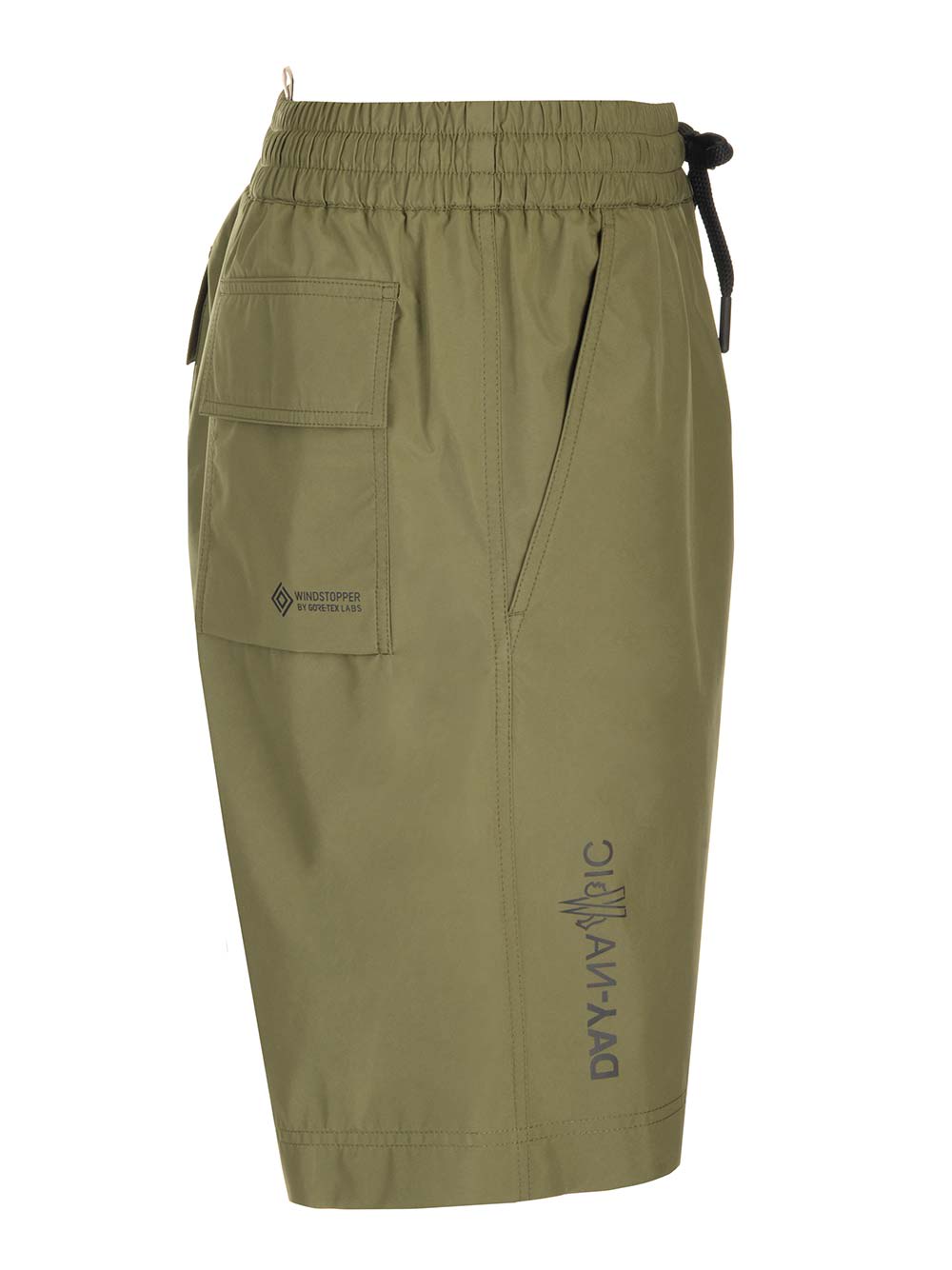 Shop Moncler Outdoor Shorts In Green